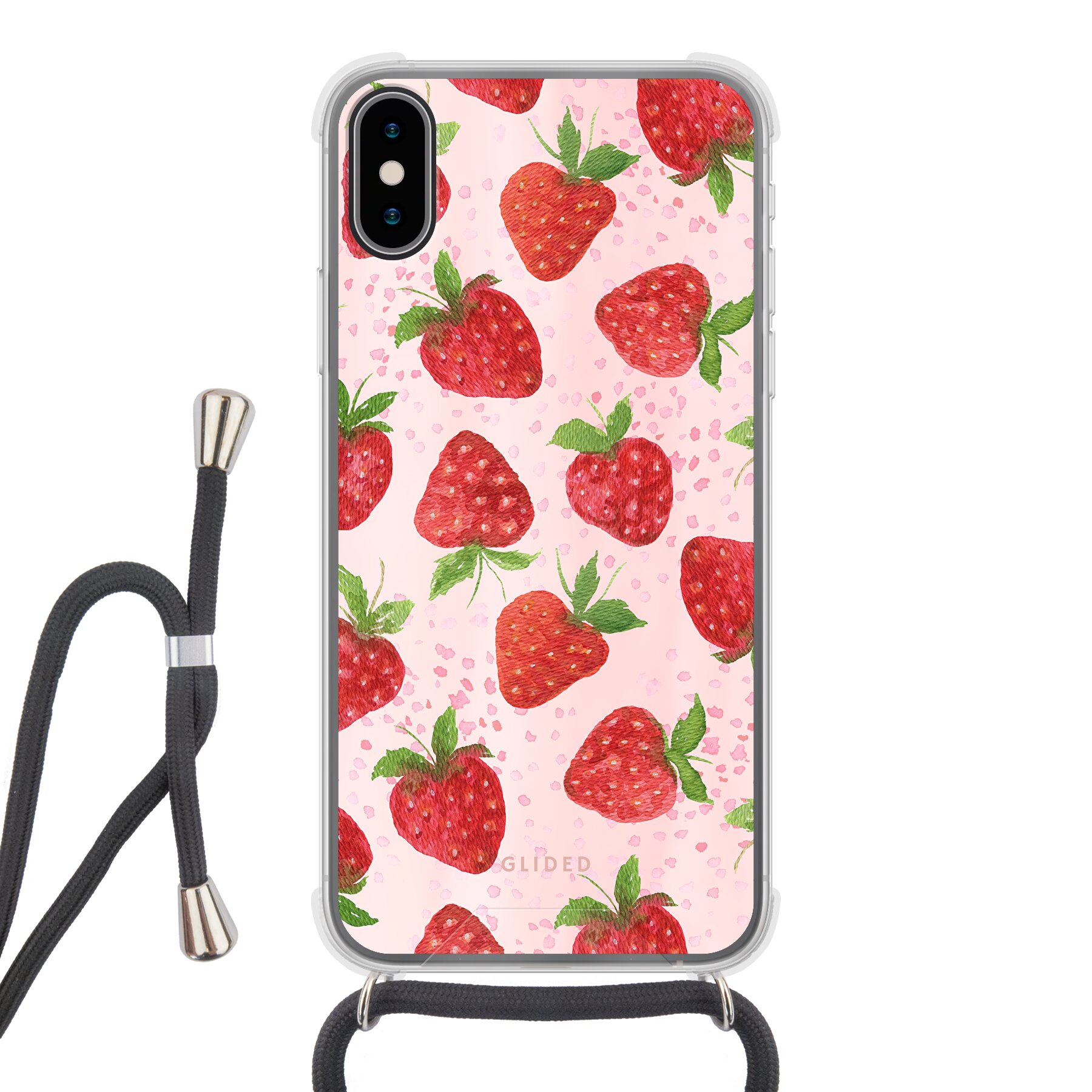Produktbild Strawberry Dream - iPhone X/Xs Handyhülle