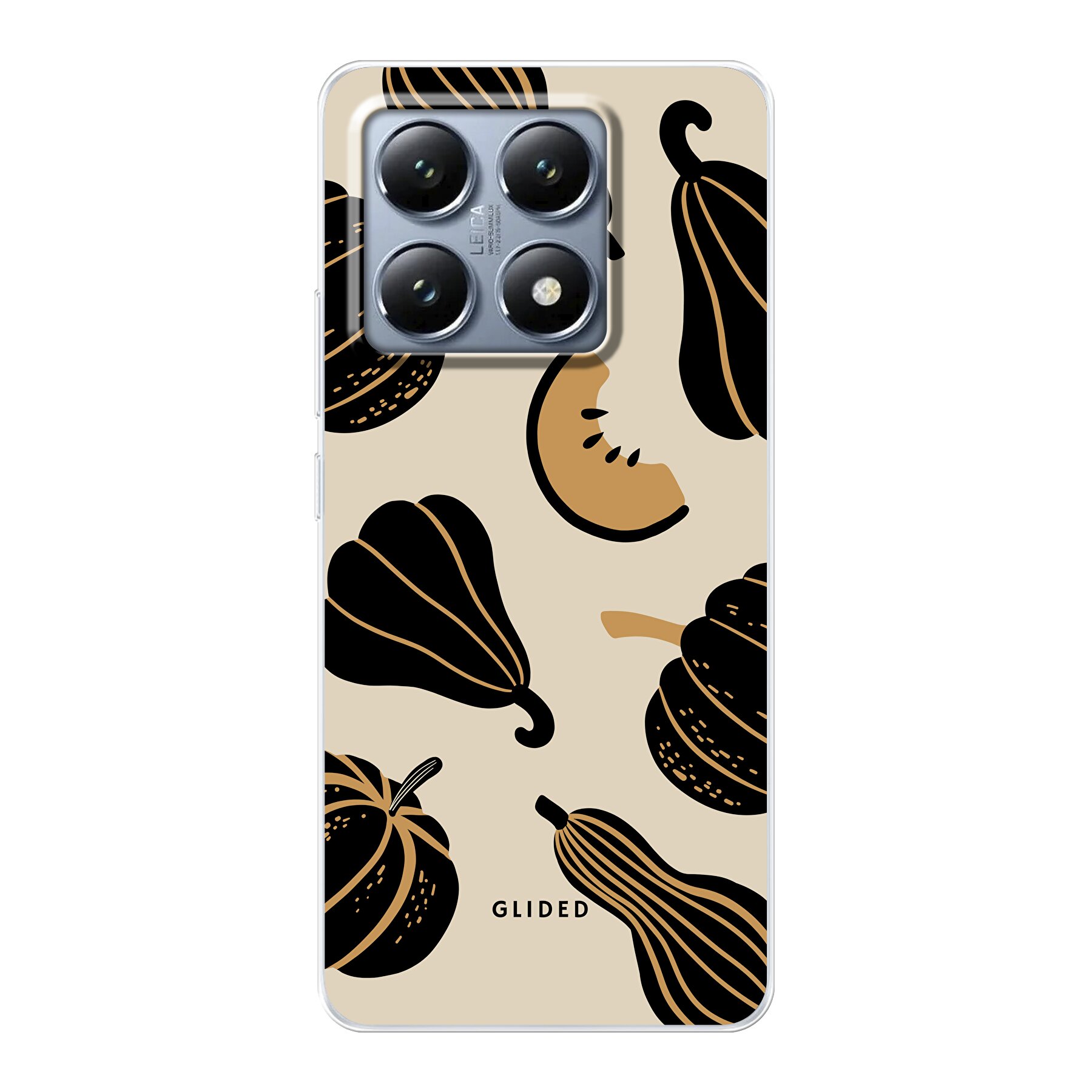 Beige and Black Pumpkin - Xiaomi 14T Handyhülle
