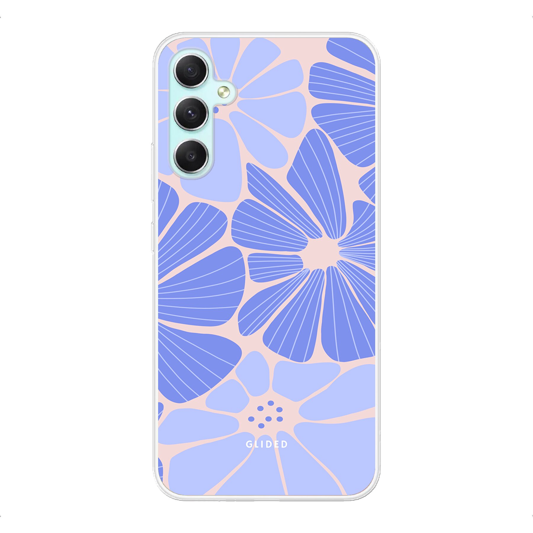 Blue Garden - Samsung Galaxy A34 Handyhülle