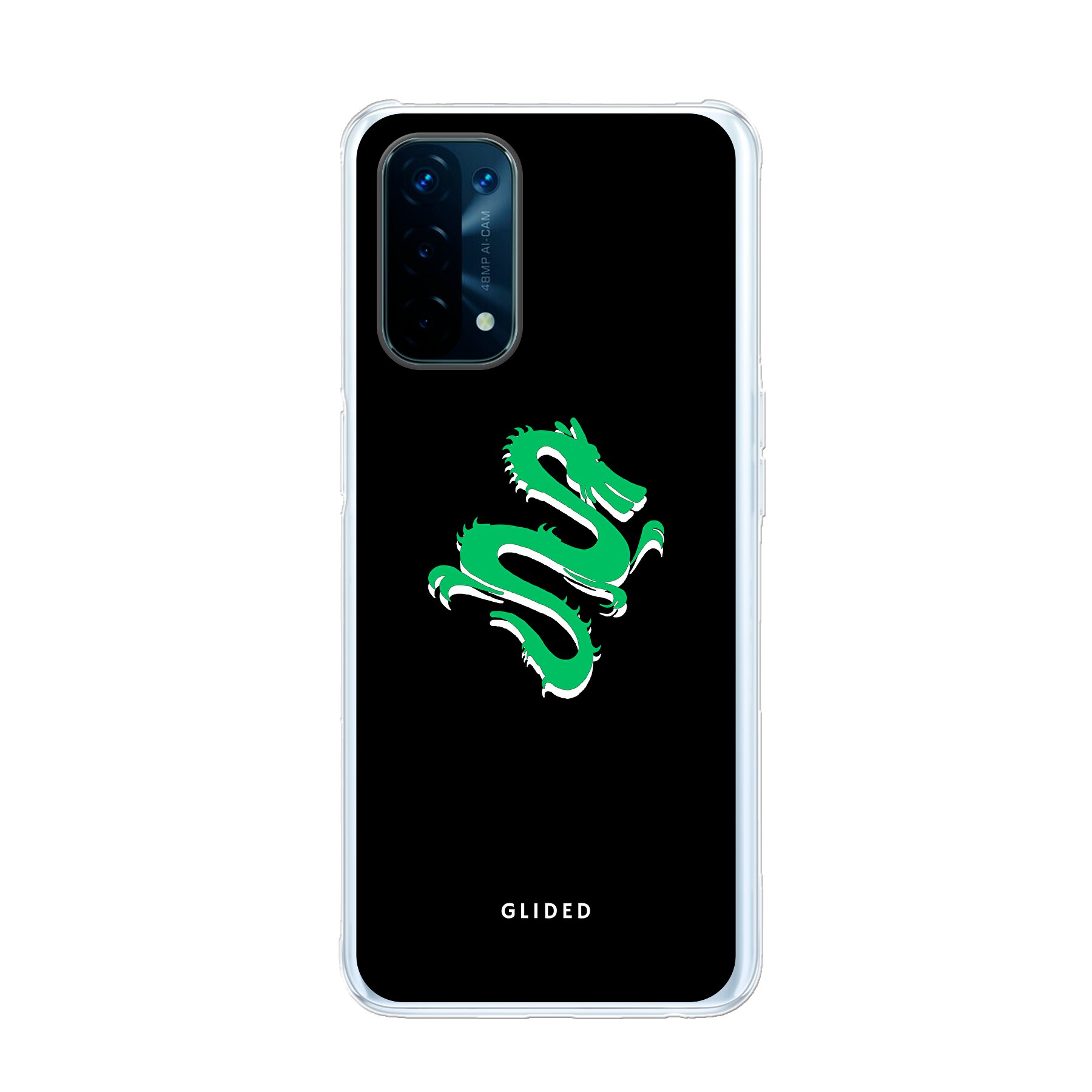 Emerald Dragon - Oppo A93 5G Handyhülle