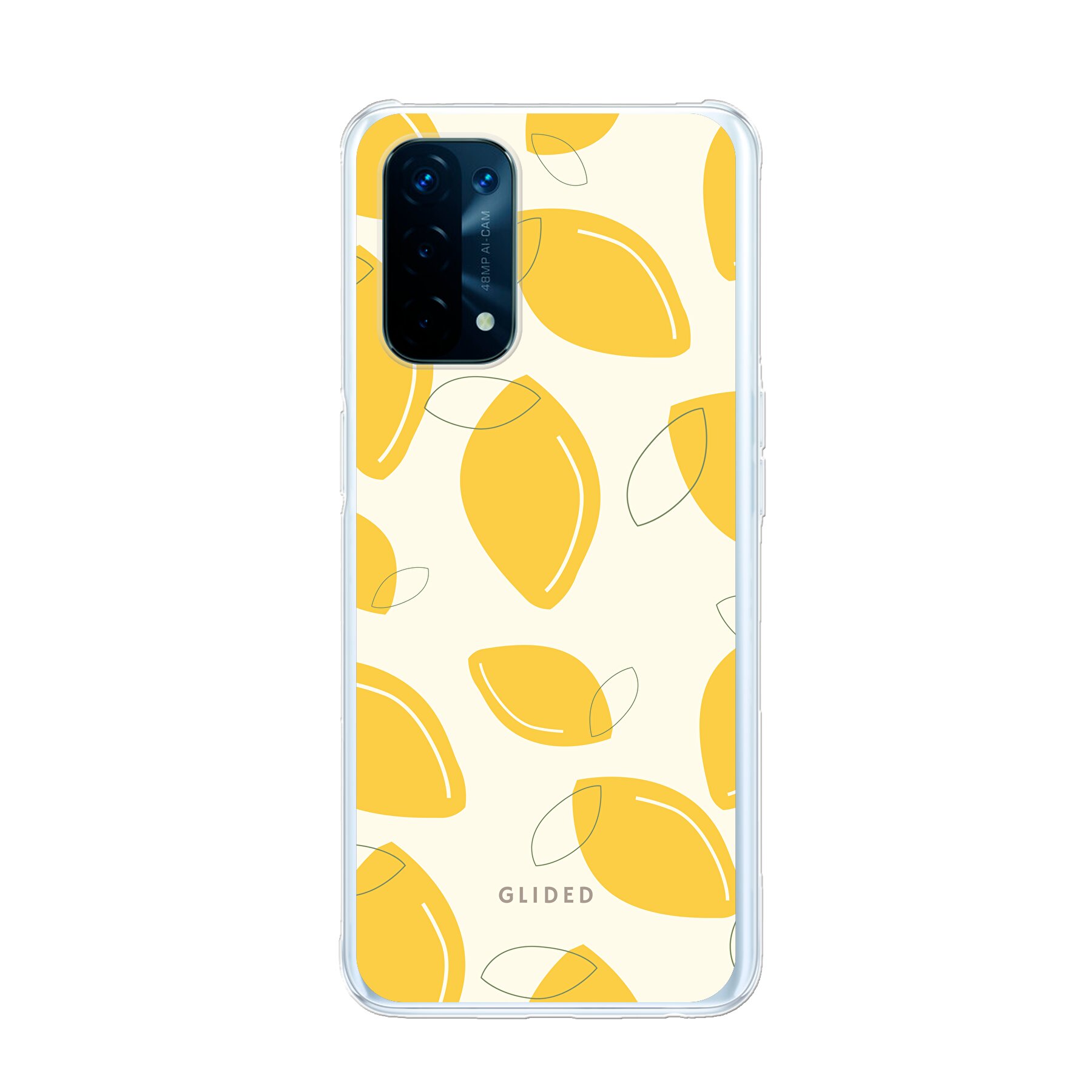 Abstract Lemon - Oppo A93 5G Handyhülle