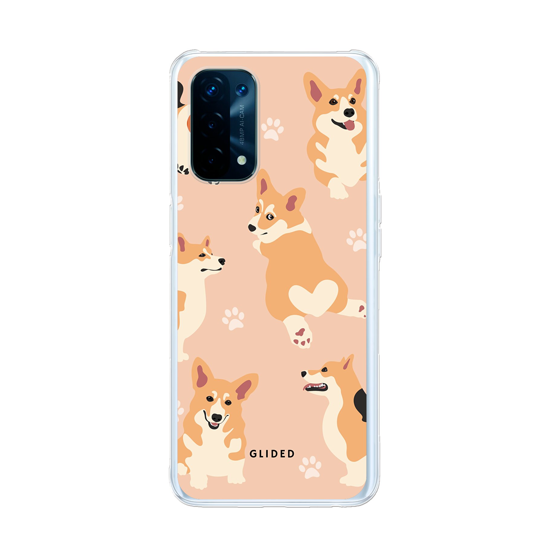 Corgi Love - Oppo A93 5G Handyhülle