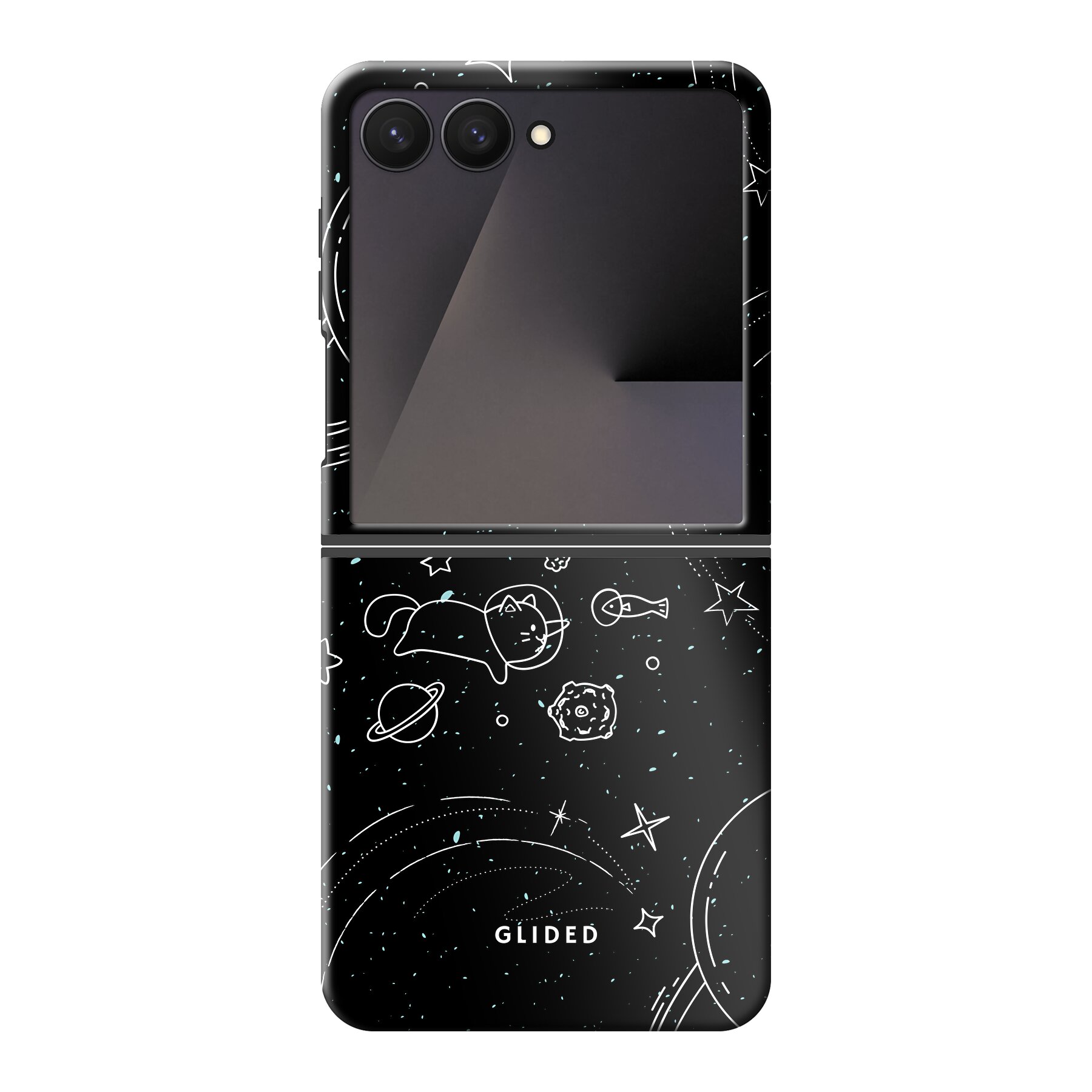 Produktbild Cosmic Cat - Samsung Galaxy Z Flip7 Handyhülle