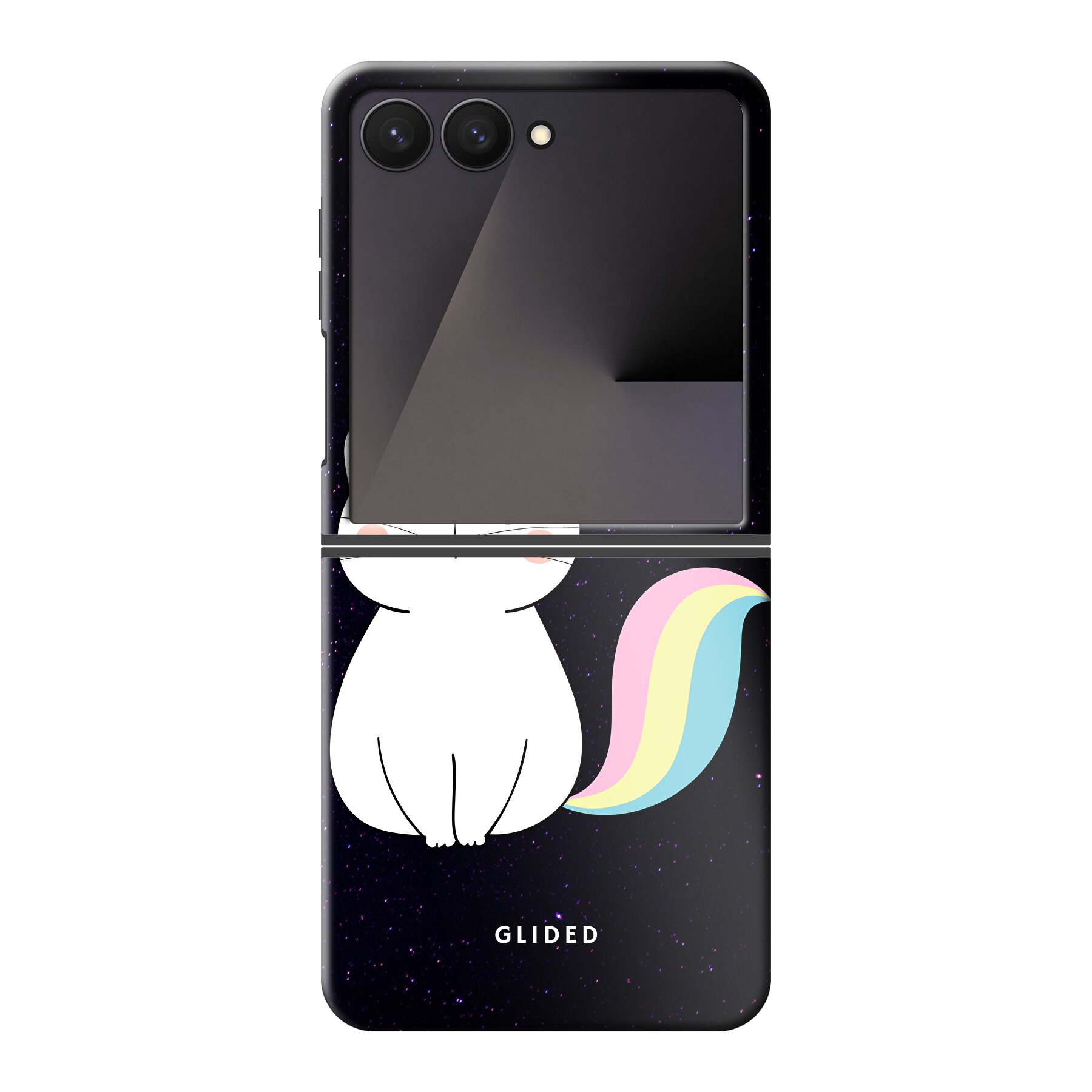 Produktbild Unicorn Cat - Samsung Galaxy Z Flip7 Handyhülle