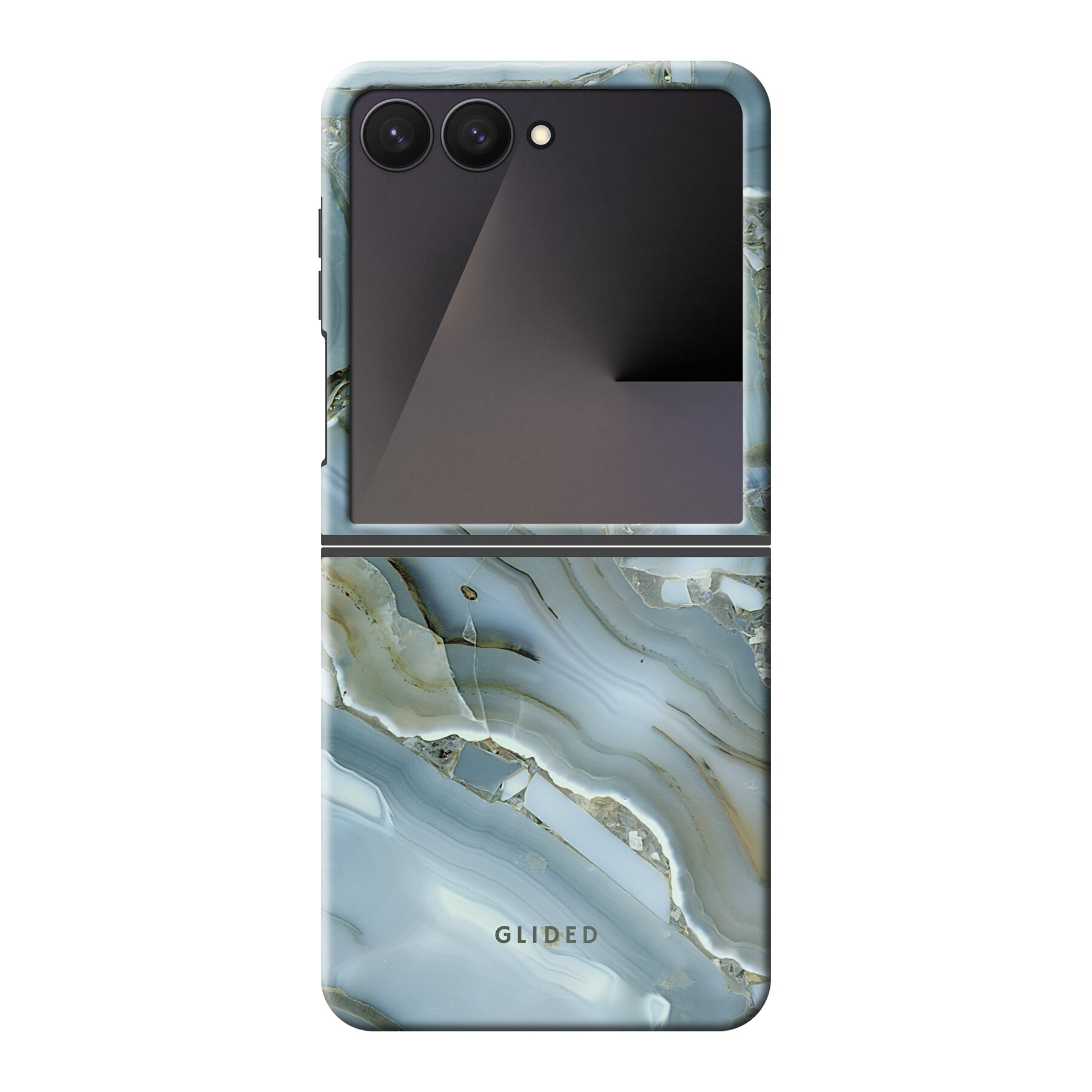 Produktbild Green Marble - Samsung Galaxy Z Flip7 Handyhülle