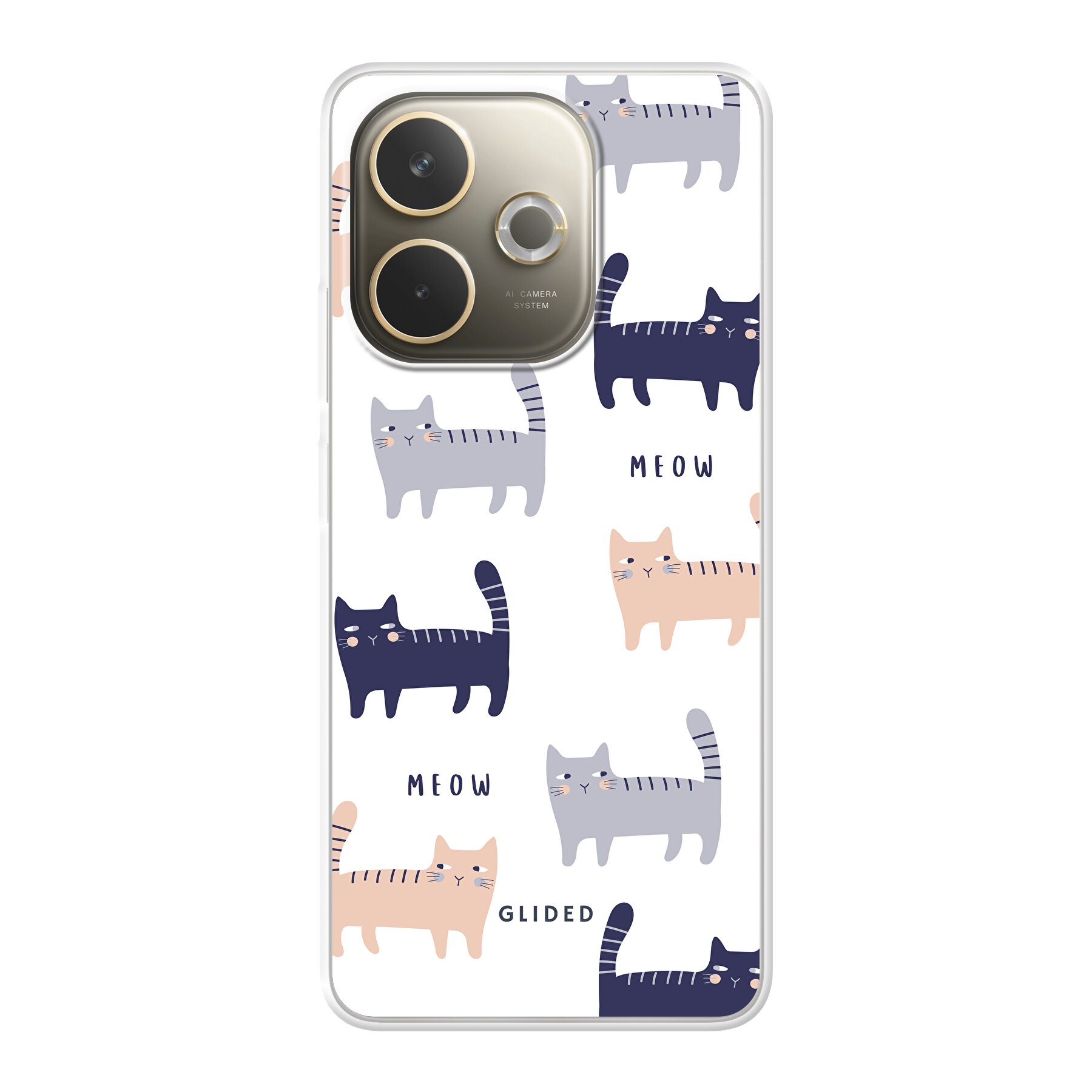 Image du produit Purrfection - Oppo A5 Pro Coque de téléphone