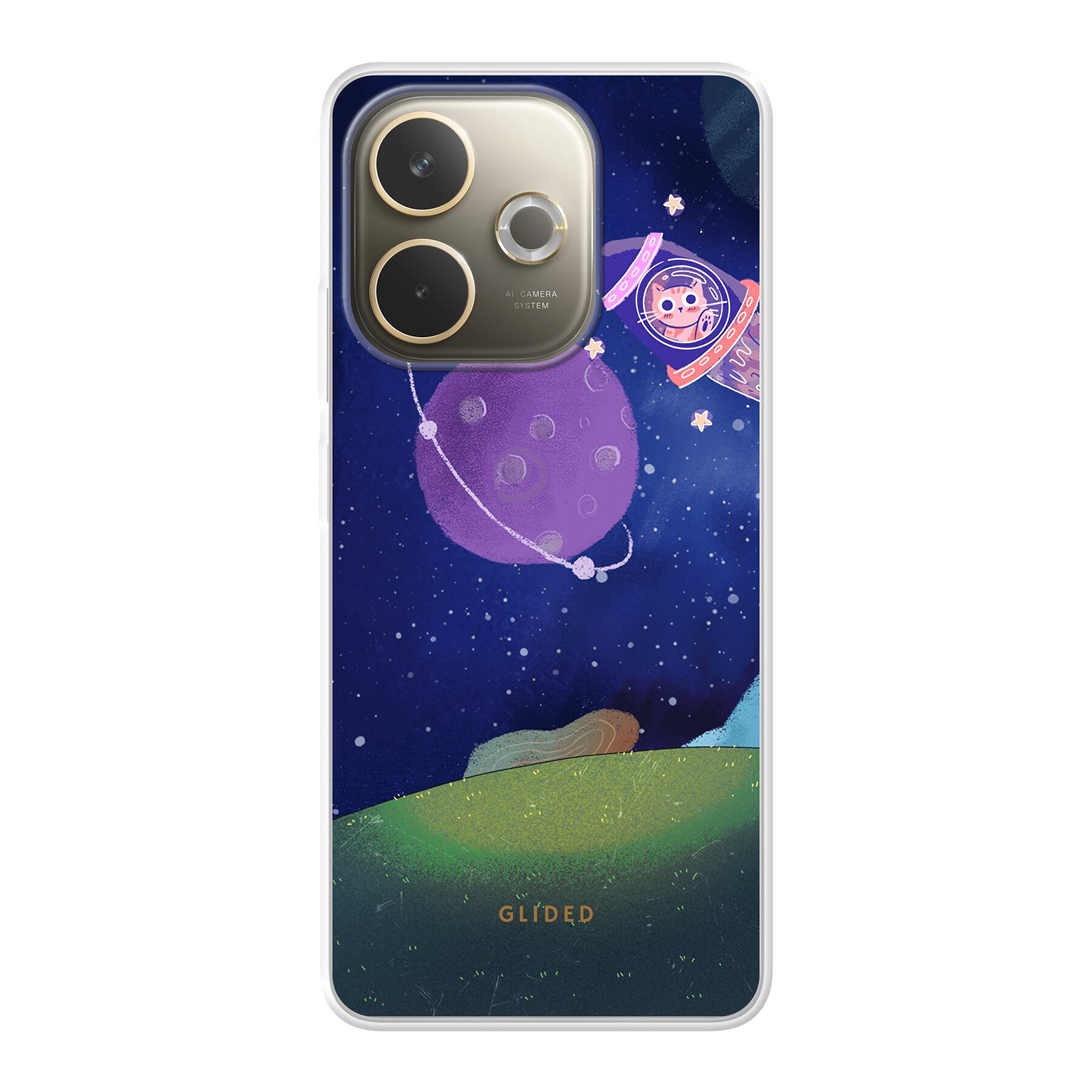 Image du produit Galaxy Cat - Oppo A5 Pro Coque de téléphone