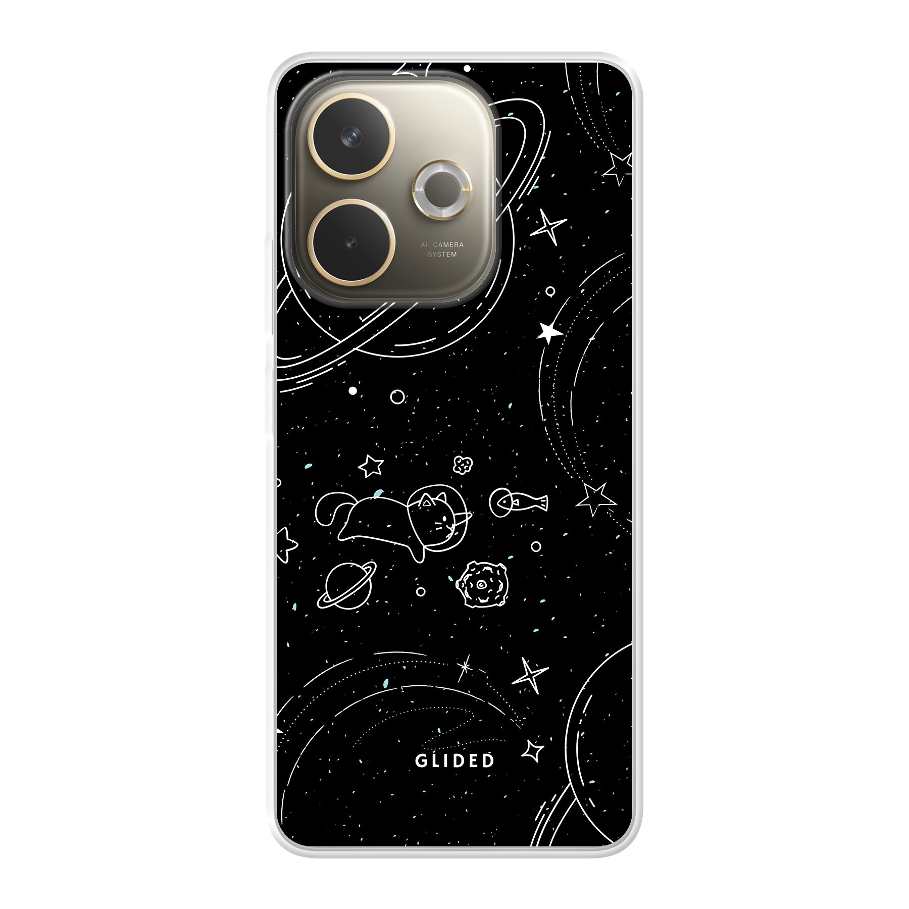 Image du produit Cosmic Cat - Oppo A5 Pro Coque de téléphone