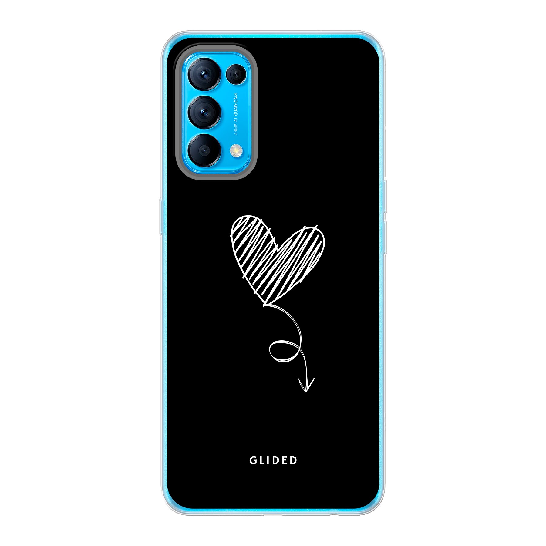 Immagine del prodotto Dark Heart - Oppo Reno5 5G Cover
