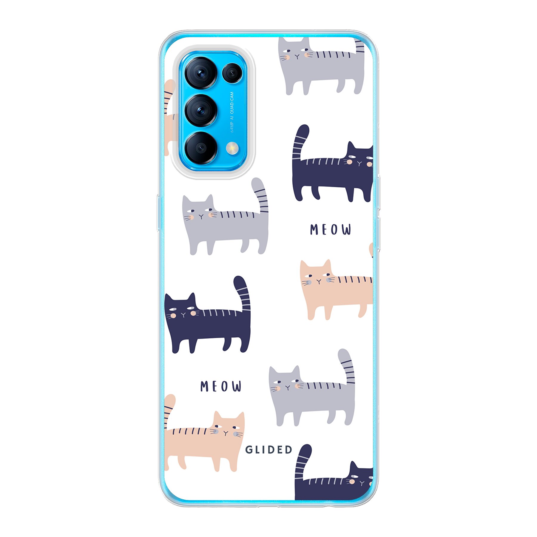 Image du produit Purrfection - Oppo Reno5 5G Coque de téléphone
