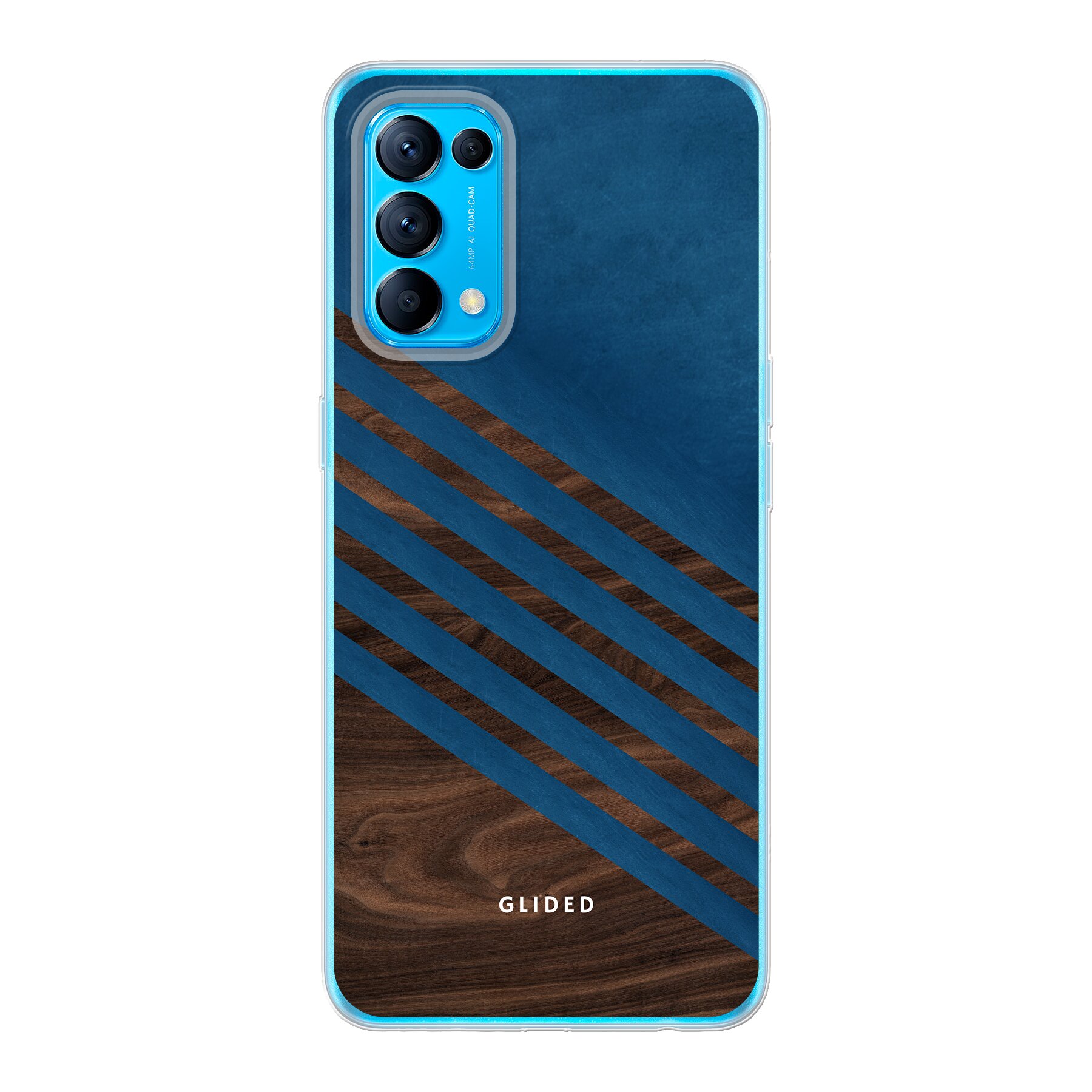 Immagine del prodotto Blue Wood - Oppo Reno5 5G Cover