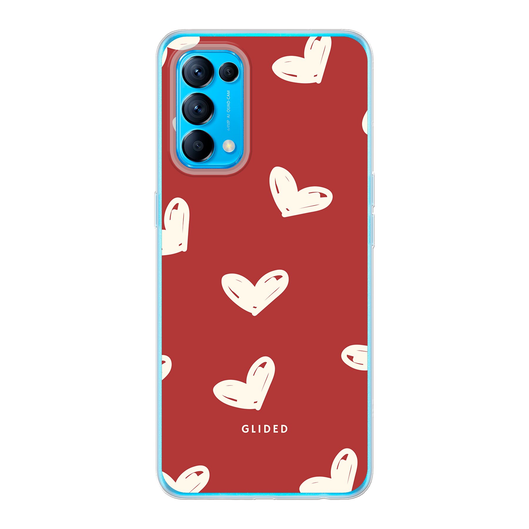 Product image Red Love - Oppo Reno5 5G Phone case