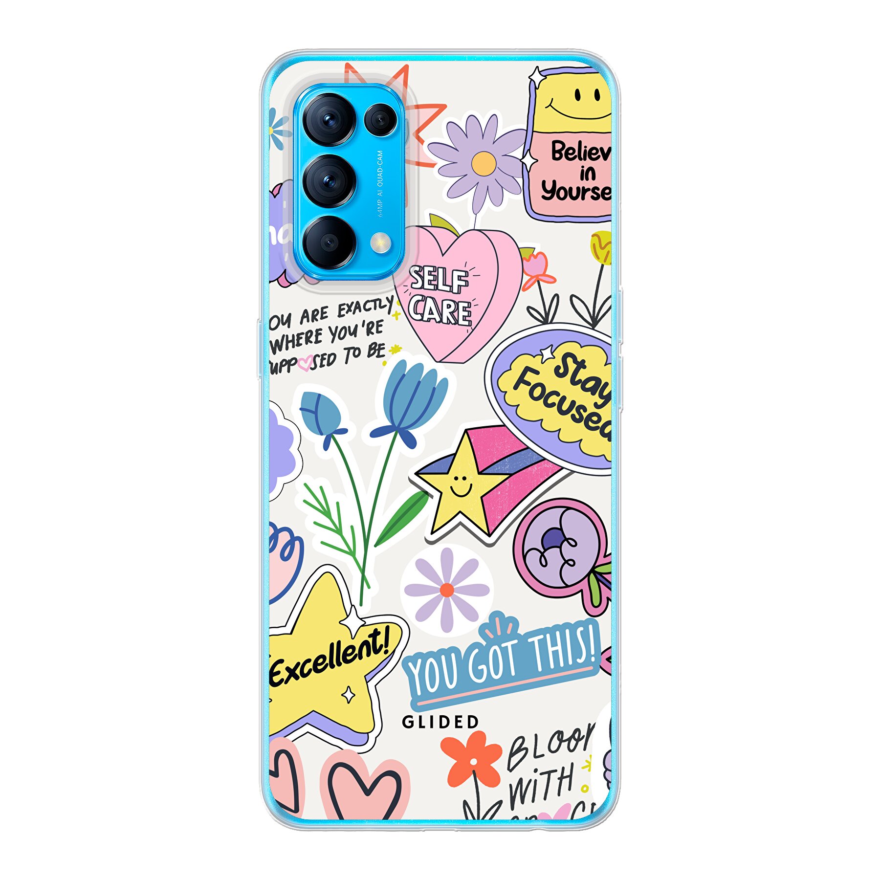 Image du produit Motivation - Oppo Reno5 5G Coque de téléphone