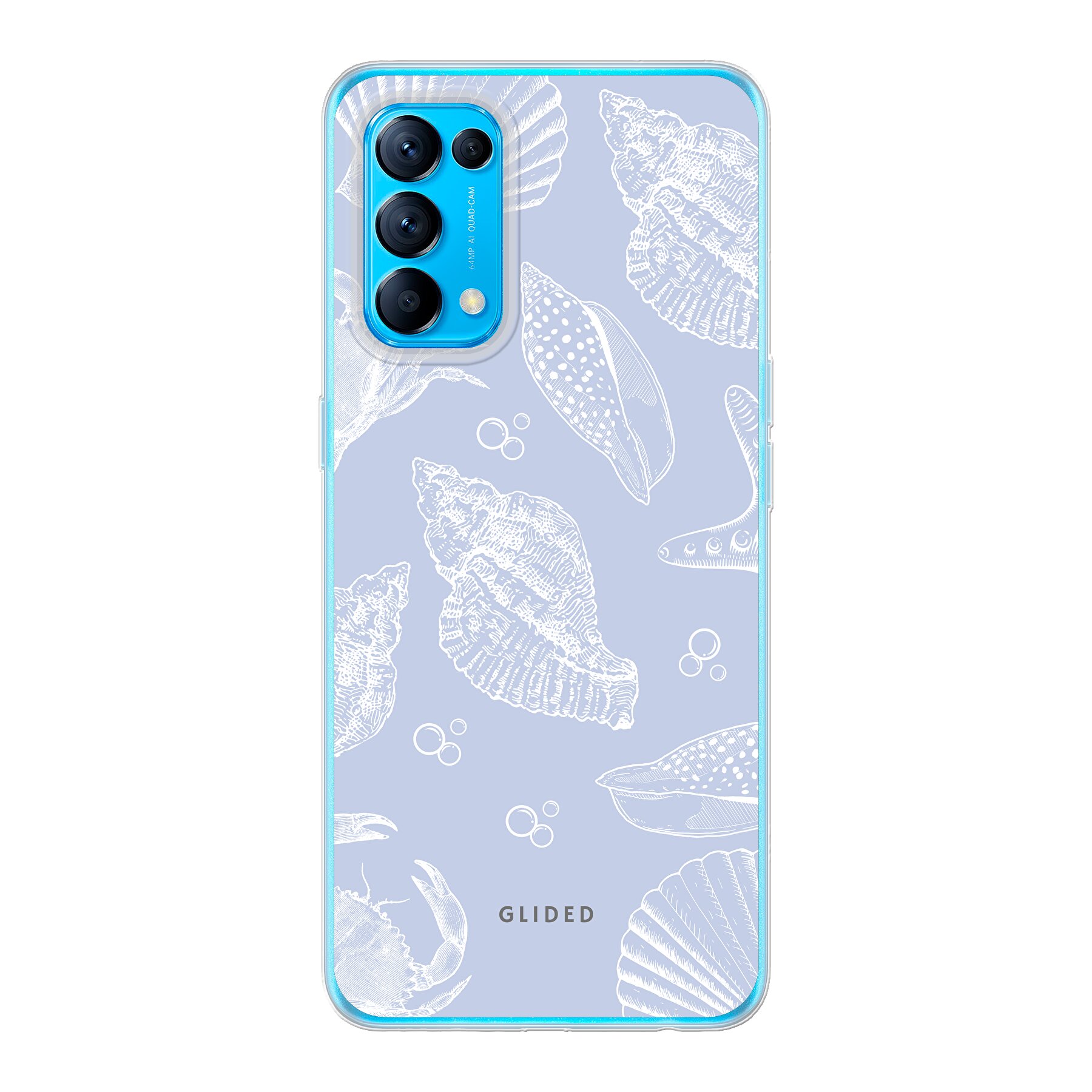 Image du produit Aqua Shells - Oppo Reno5 5G Coque de téléphone