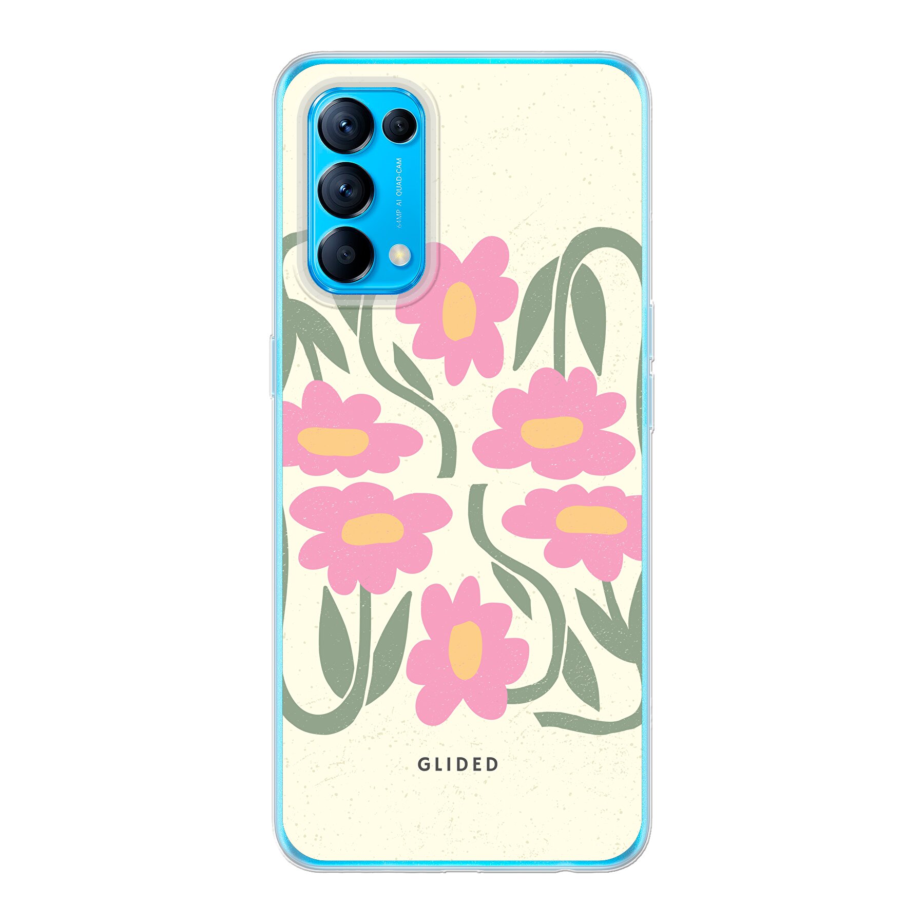 Image du produit Flowy Pink - Oppo Reno5 5G Coque de téléphone