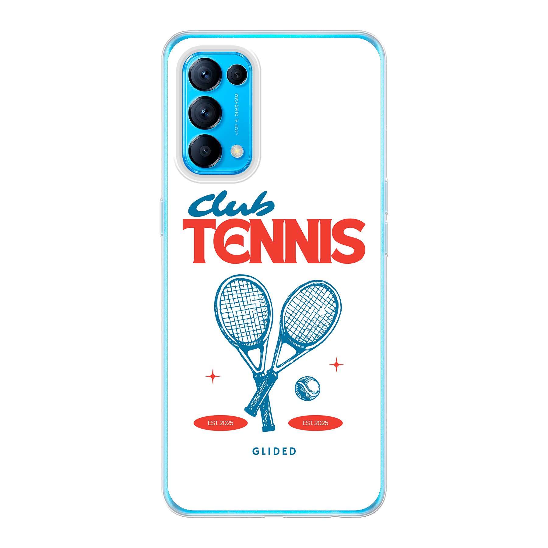 Image du produit Club Tennis - Oppo Reno5 5G Coque de téléphone