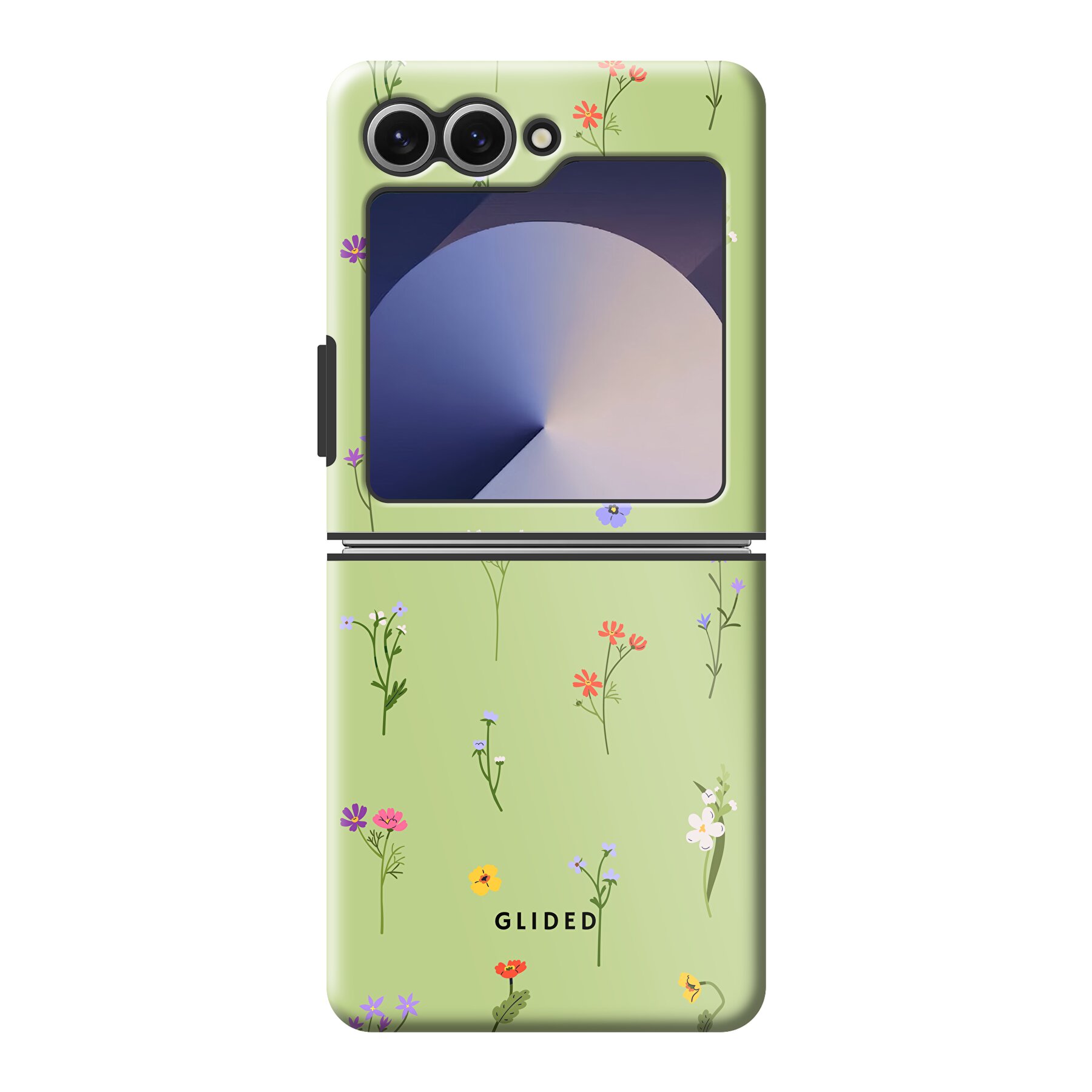 Produktbild Green Floral - Samsung Galaxy Z Flip7 FE Handyhülle