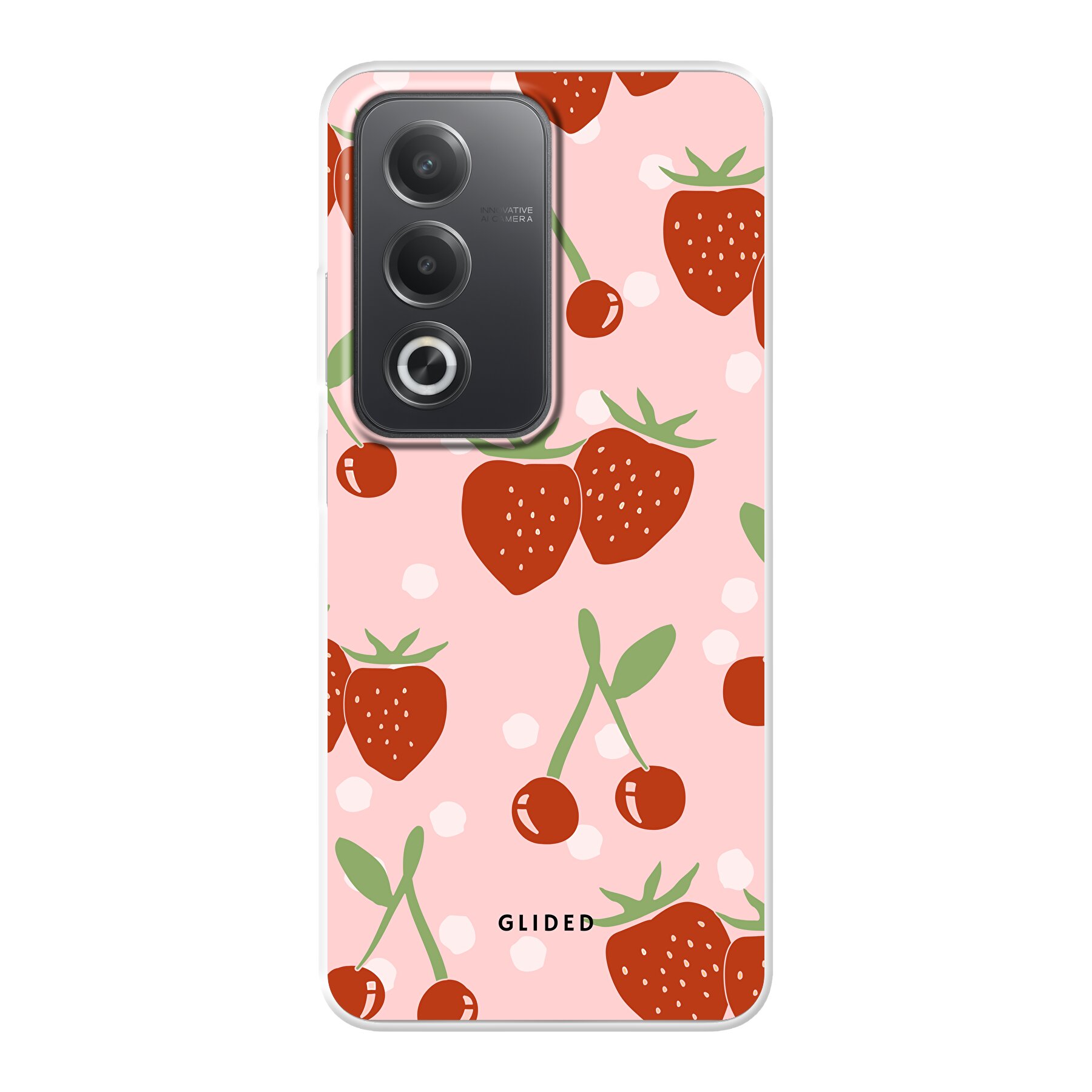 Image du produit Cherry meets Strawberry - Oppo A80 Coque de téléphone