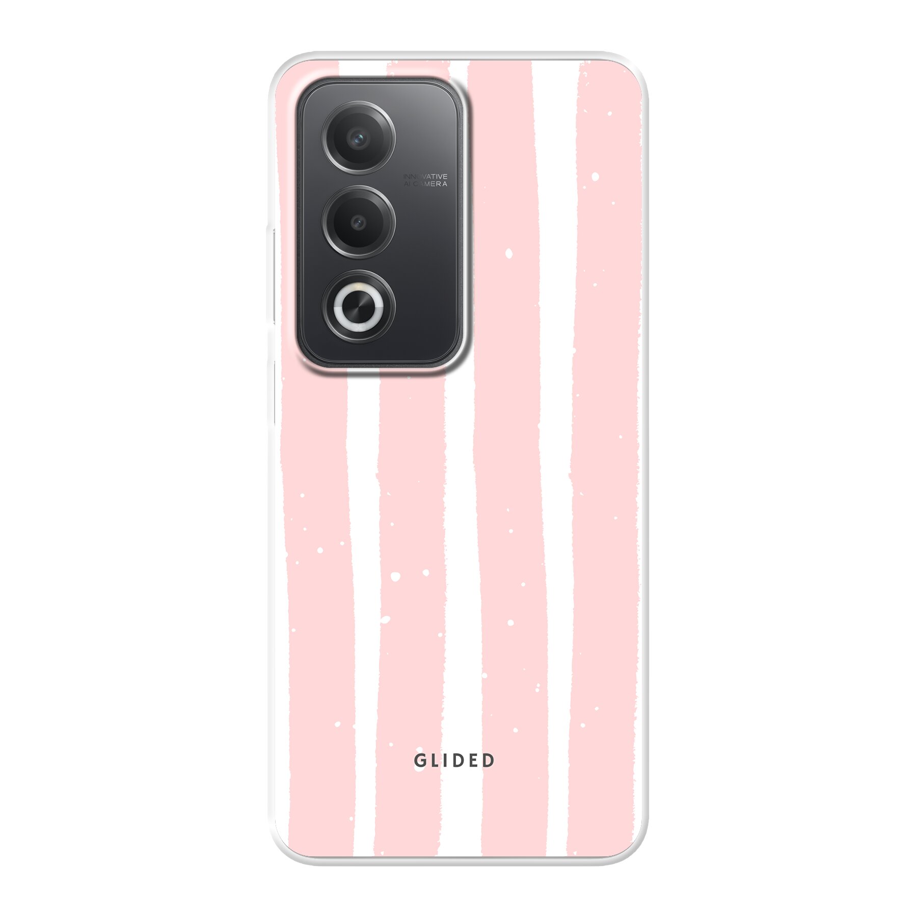 Image du produit Pink Stripes - Oppo A80 Coque de téléphone