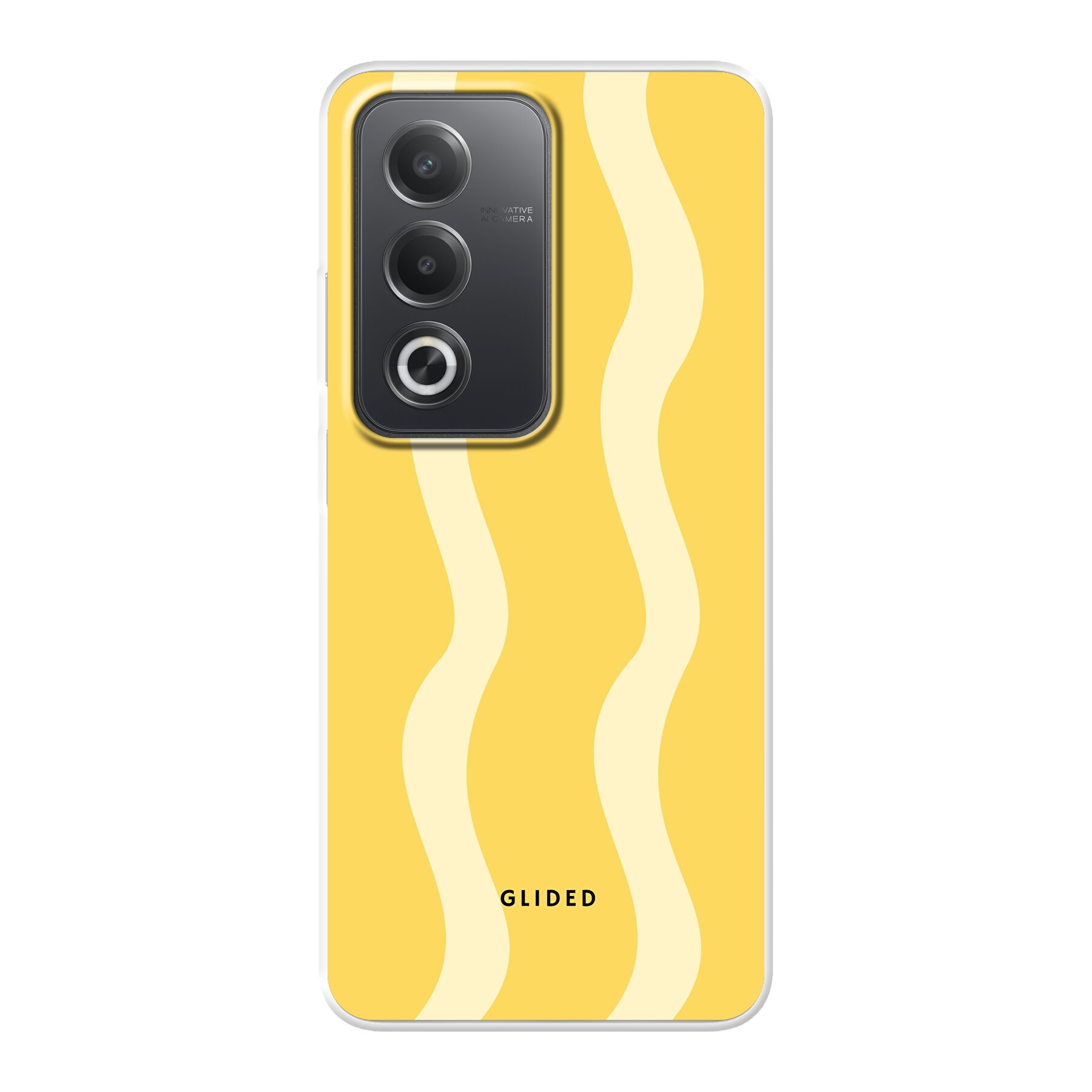 Product image Yellow Wavy - Oppo A80 Phone case