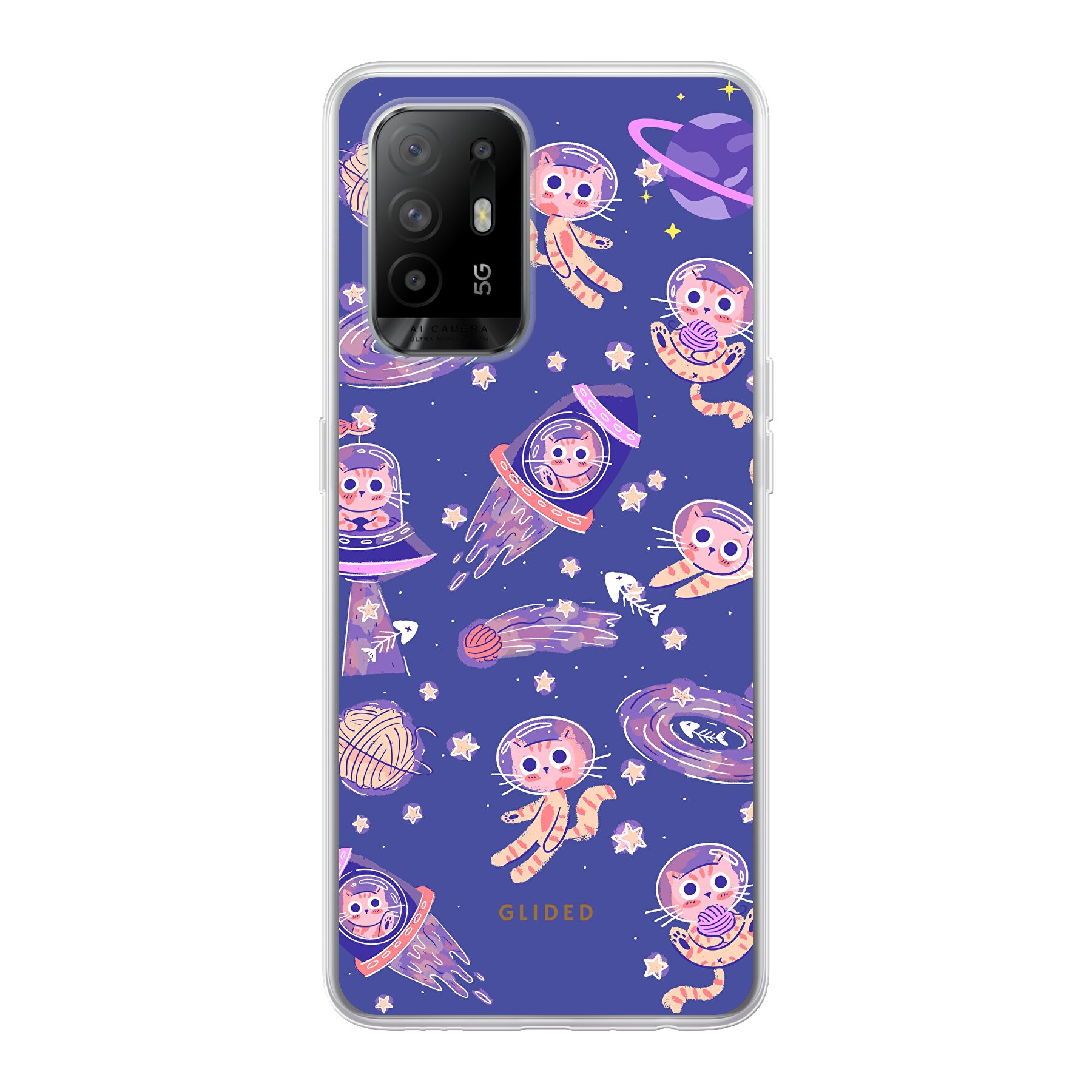 Image du produit Space Cat - Oppo A94 5G Coque de téléphone