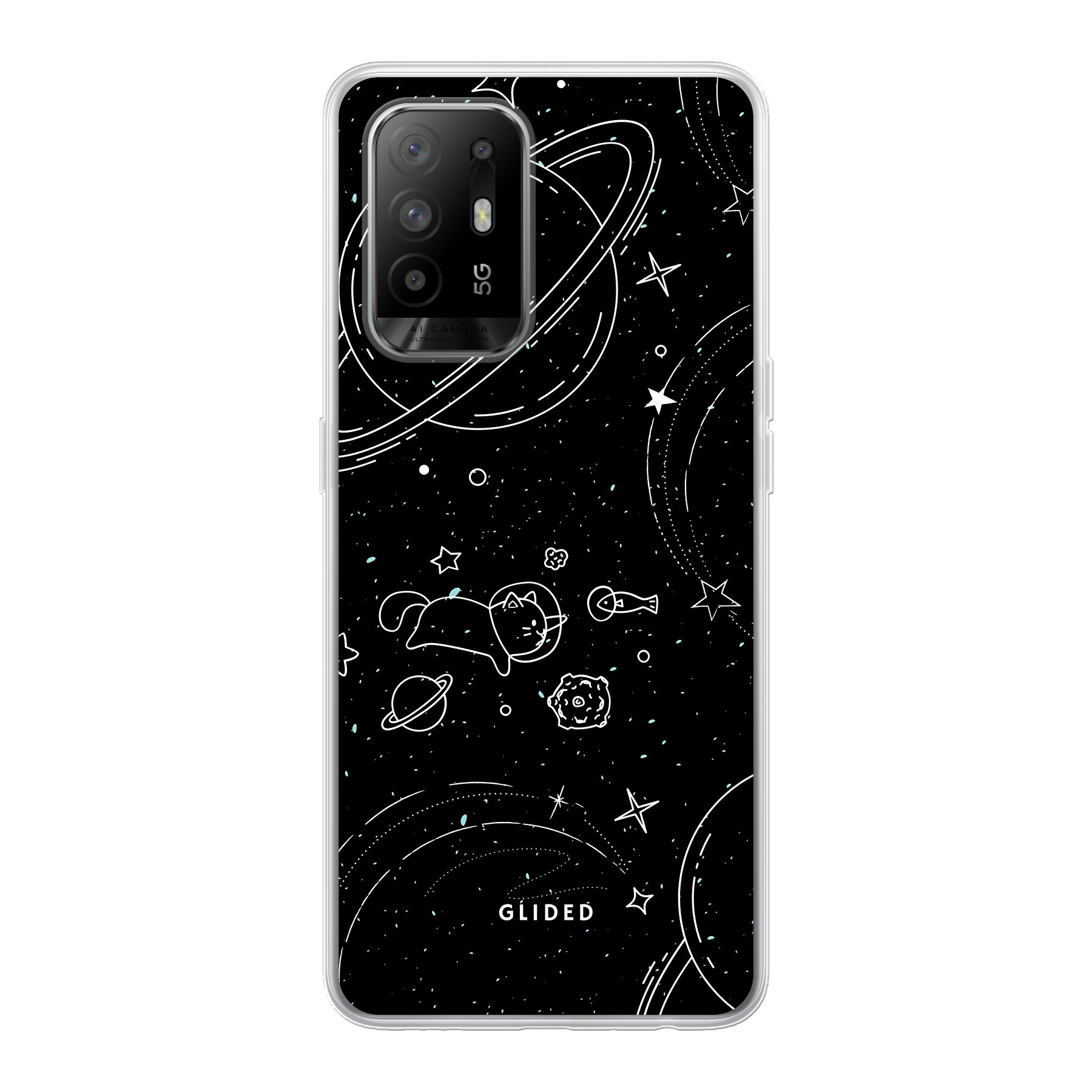 Image du produit Cosmic Cat - Oppo A94 5G Coque de téléphone