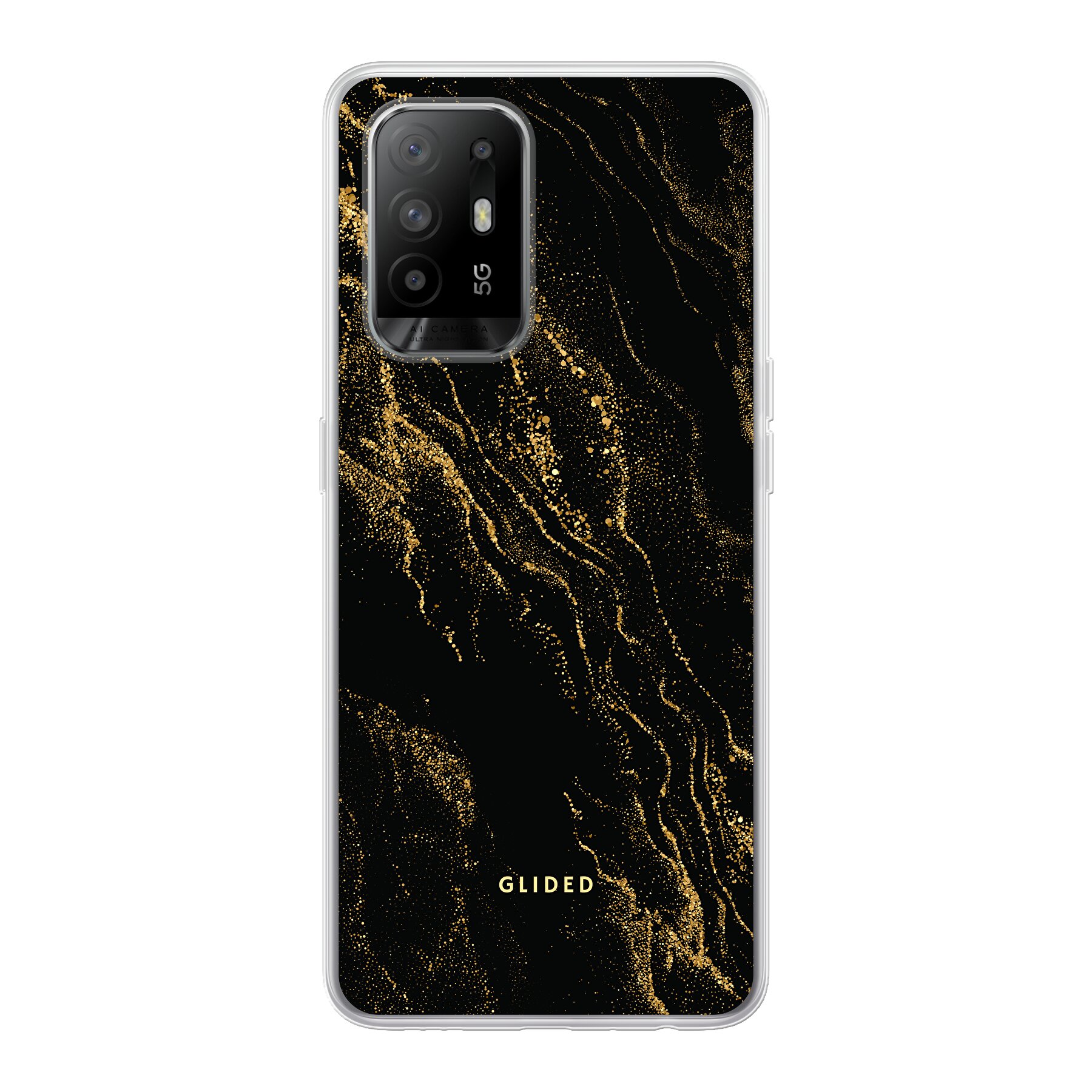 Image du produit Black Marble - Oppo A94 5G Coque de téléphone