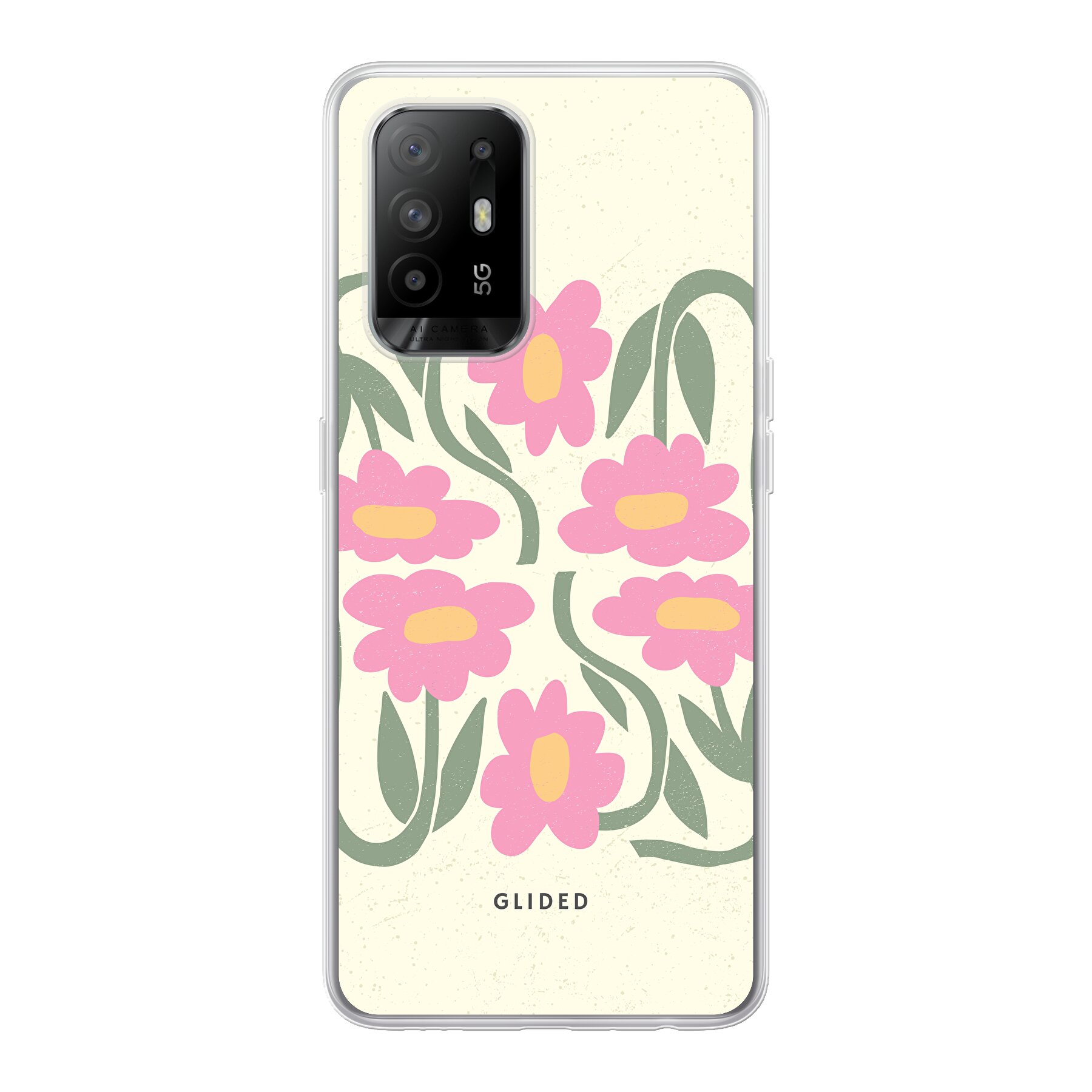 Image du produit Flowy Pink - Oppo A94 5G Coque de téléphone