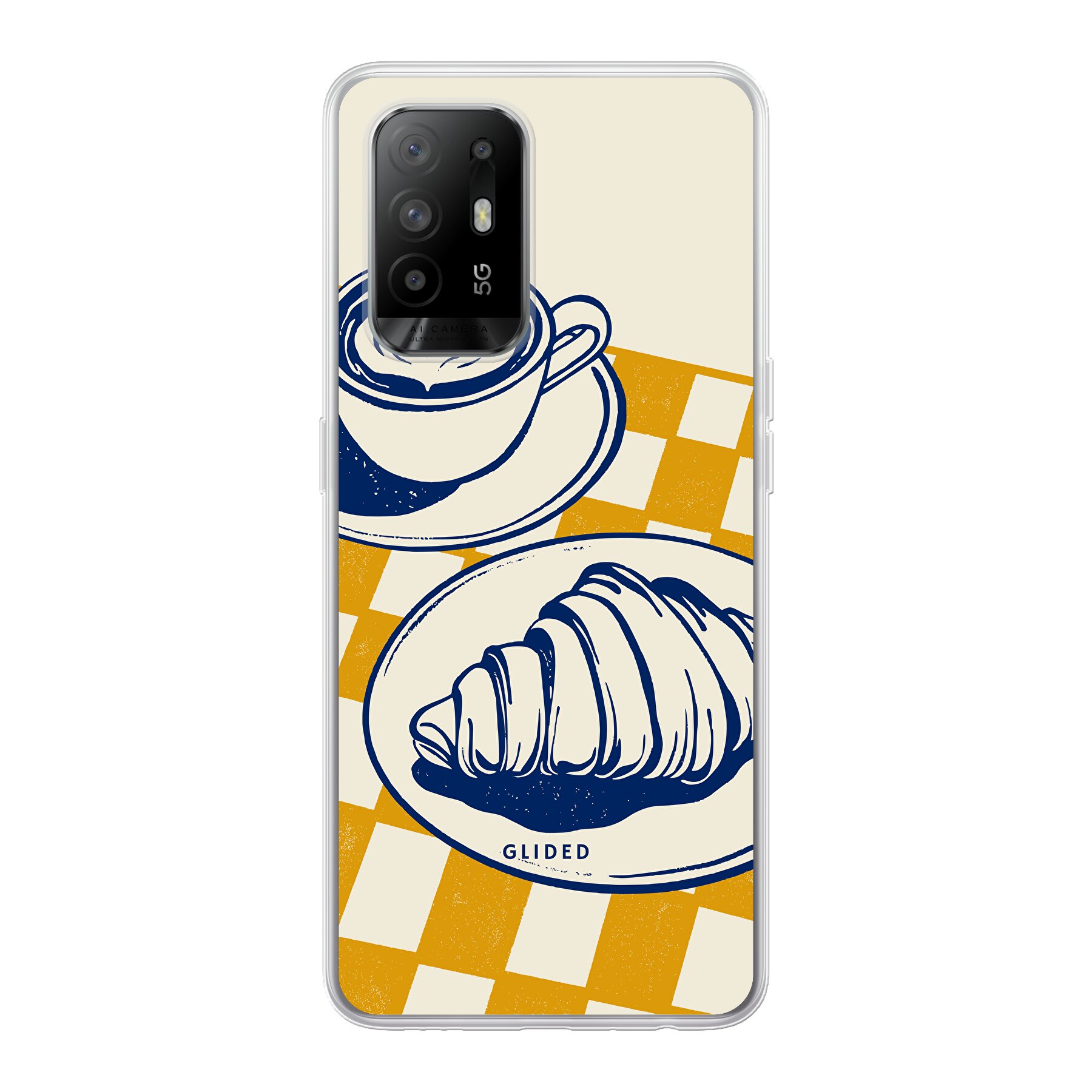 Image du produit French Breakfast - Oppo A94 5G Coque de téléphone