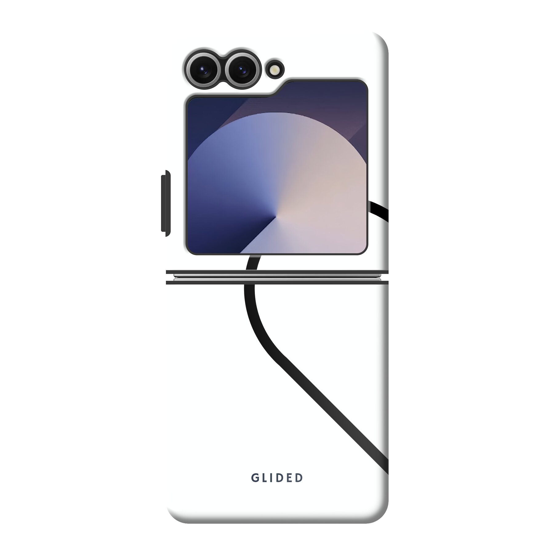 Image du produit Harmony White - Samsung Galaxy Z Flip6 Coque de téléphone