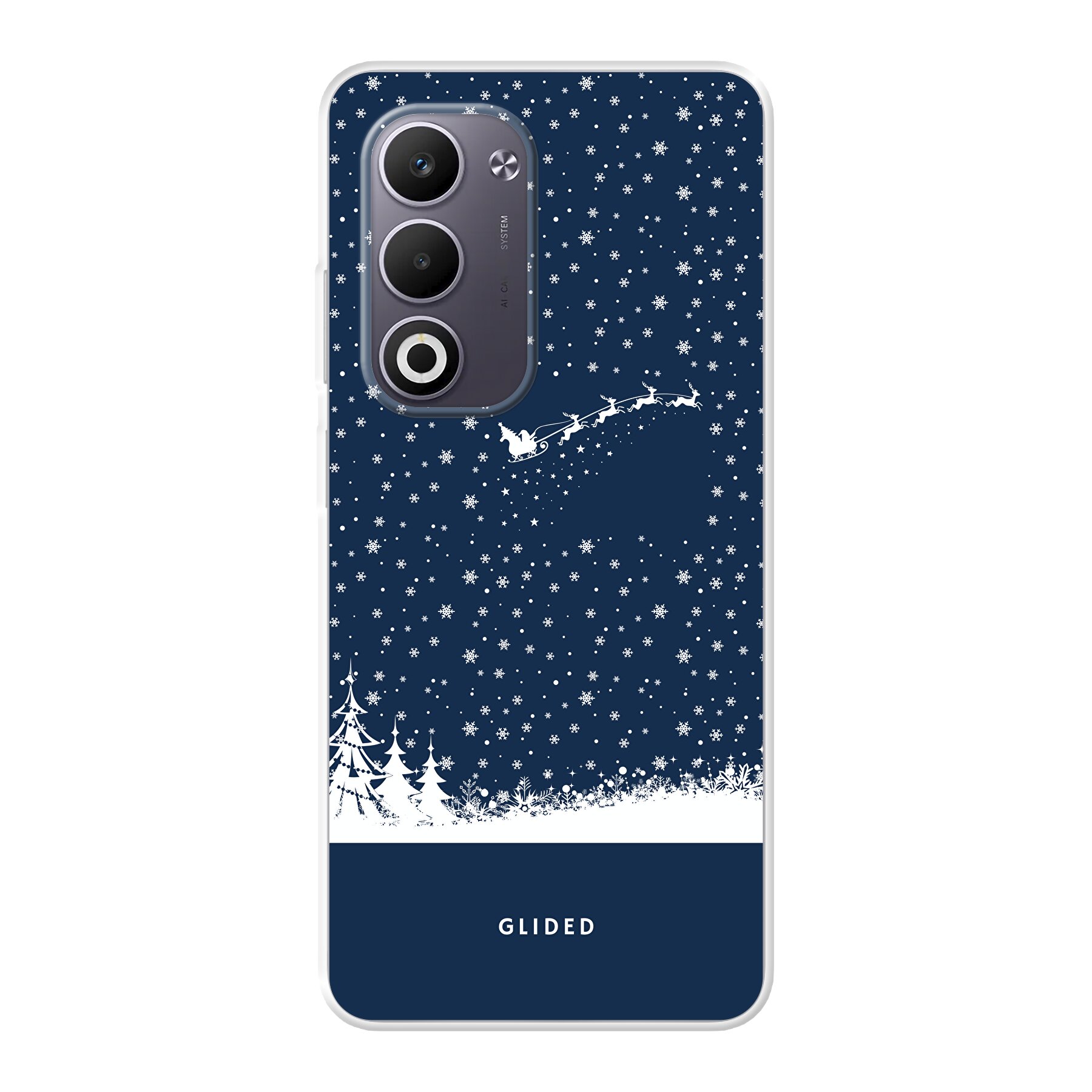 Flying Santa - Oppo A5 Handyhülle