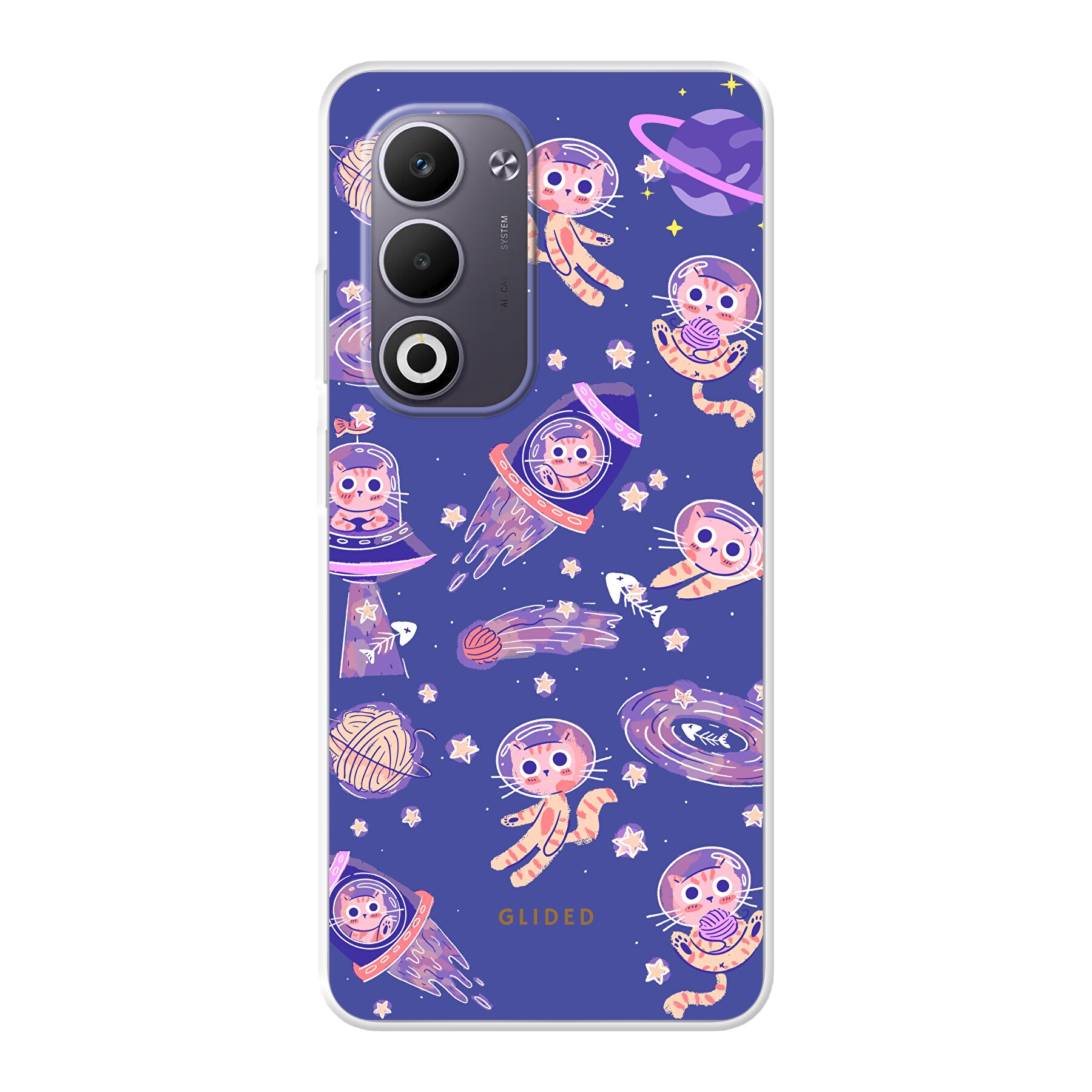 Image du produit Space Cat - Oppo A5 Coque de téléphone