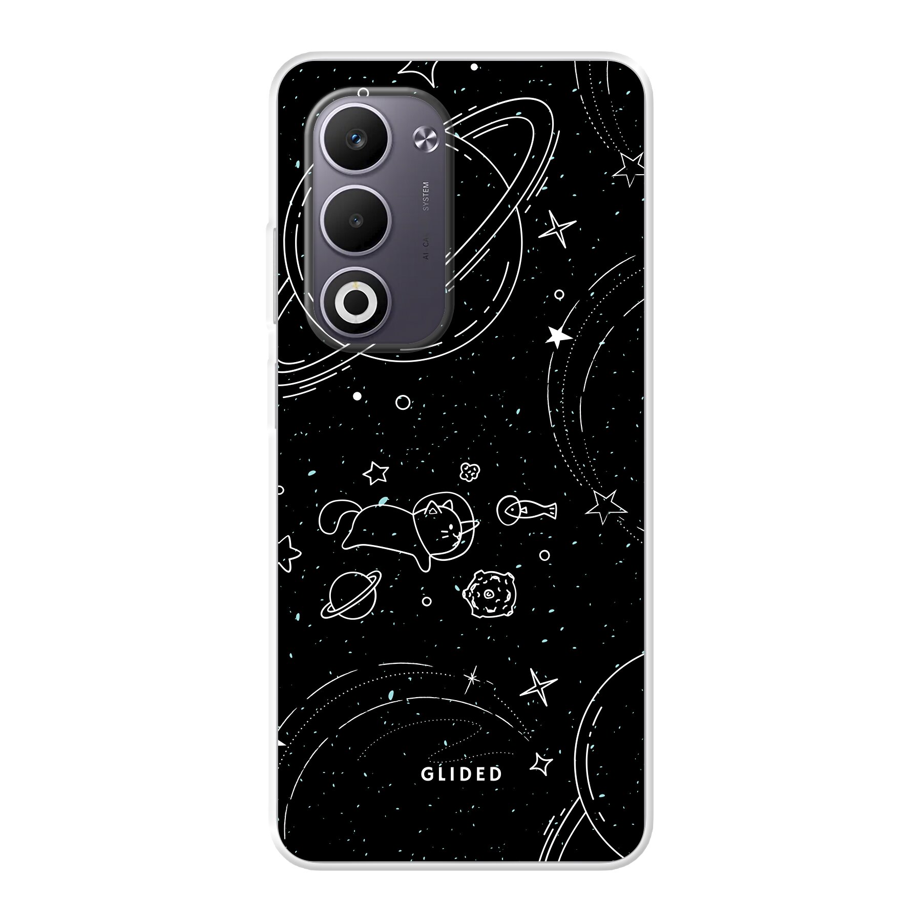 Image du produit Cosmic Cat - Oppo A5 Coque de téléphone