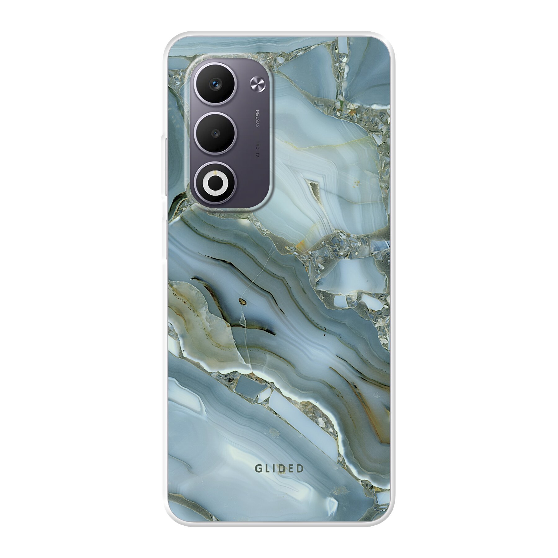 Produktbild Green Marble - Oppo A5 Handyhülle