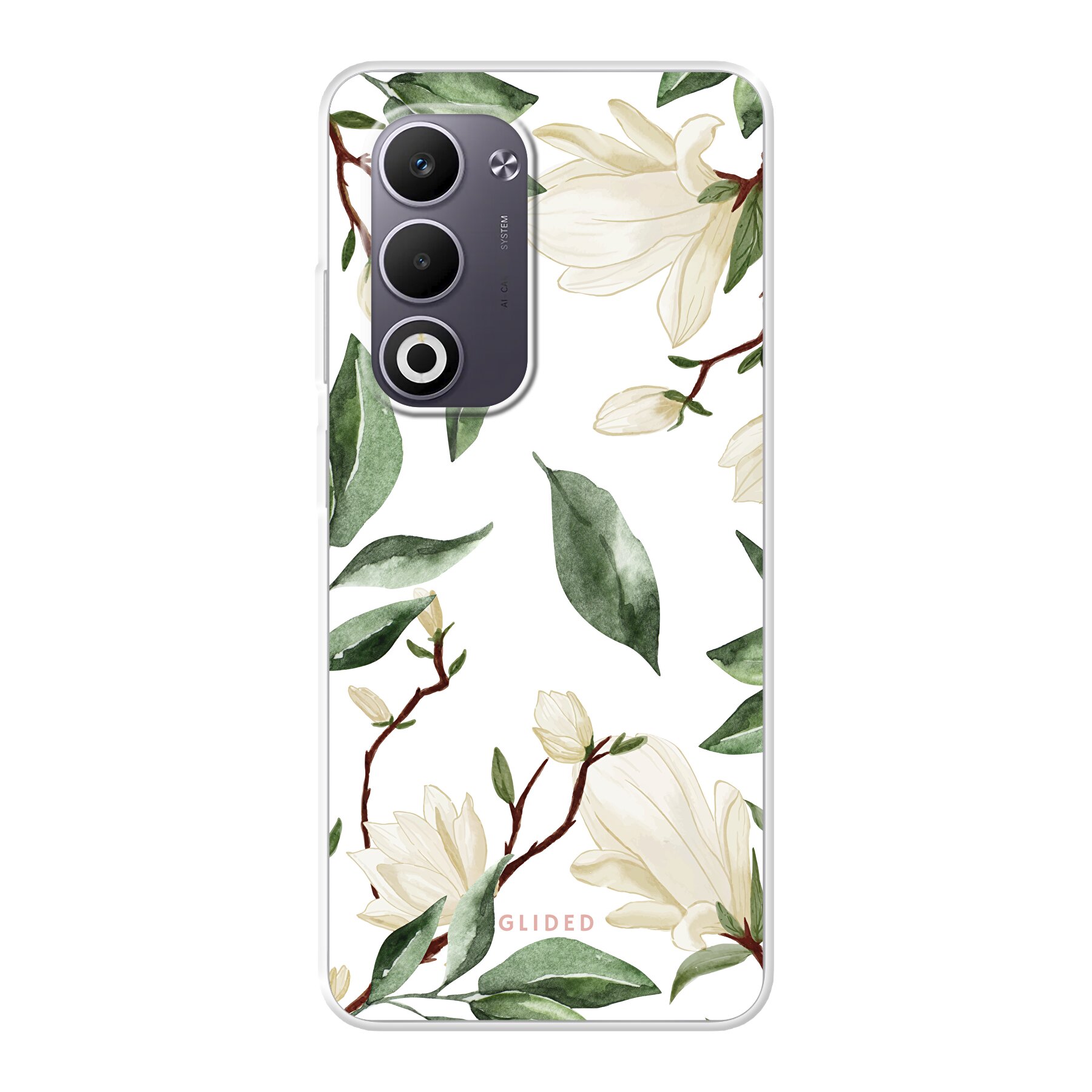 White Elegance - Oppo A5 Handyhülle