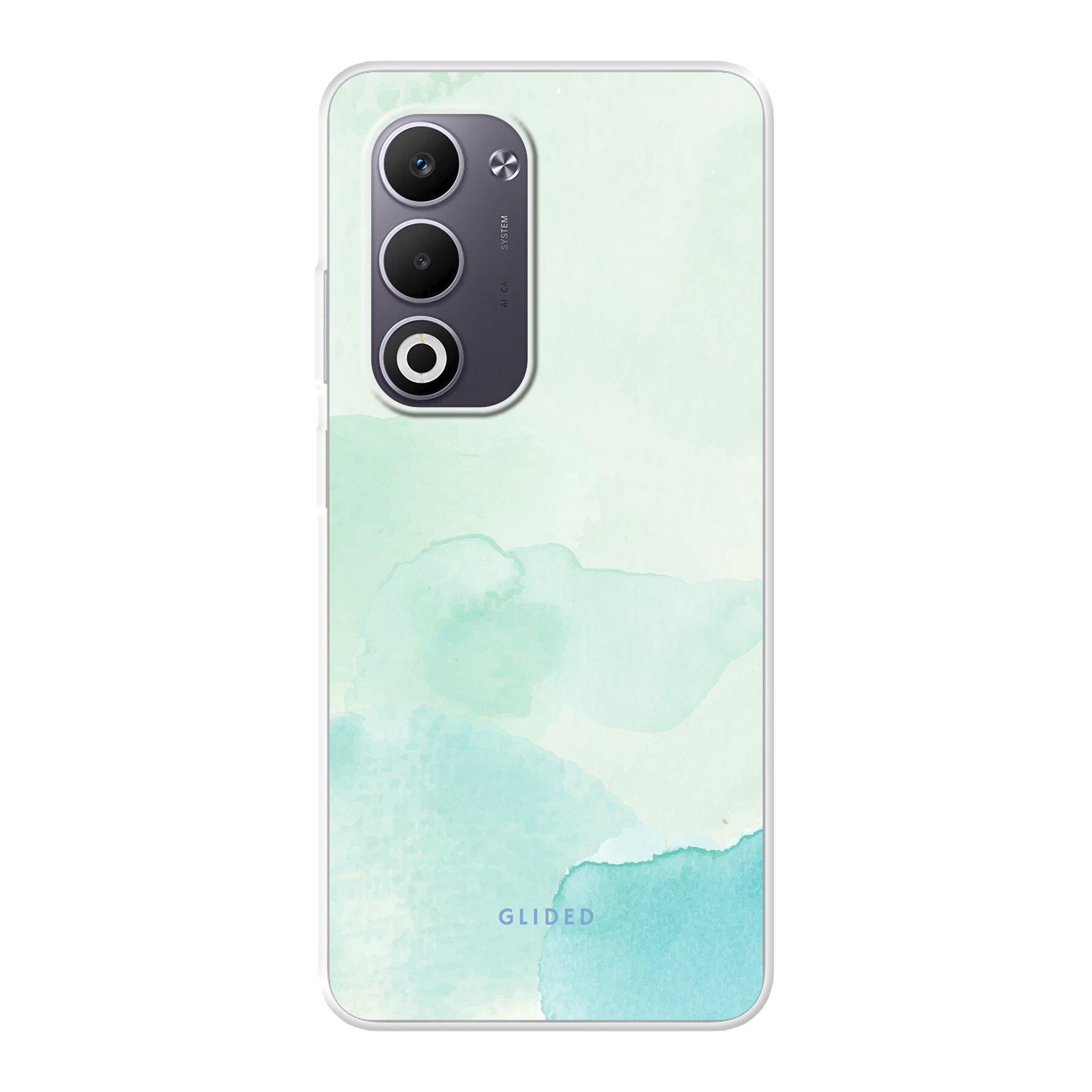 Productafbeelding Turquoise Art - Oppo A5 Handyhülle