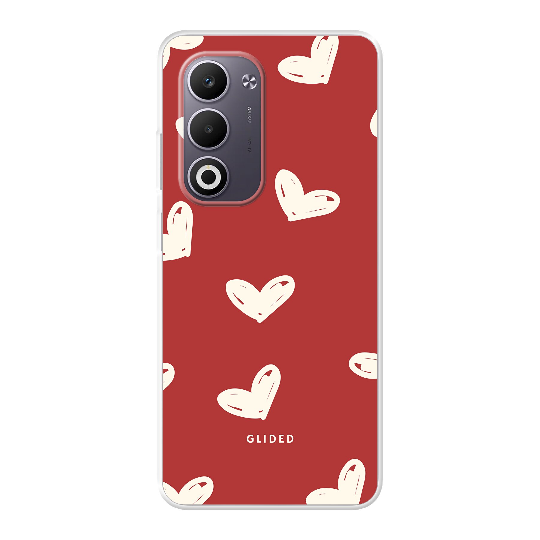 Image du produit Red Love - Oppo A5 Coque de téléphone