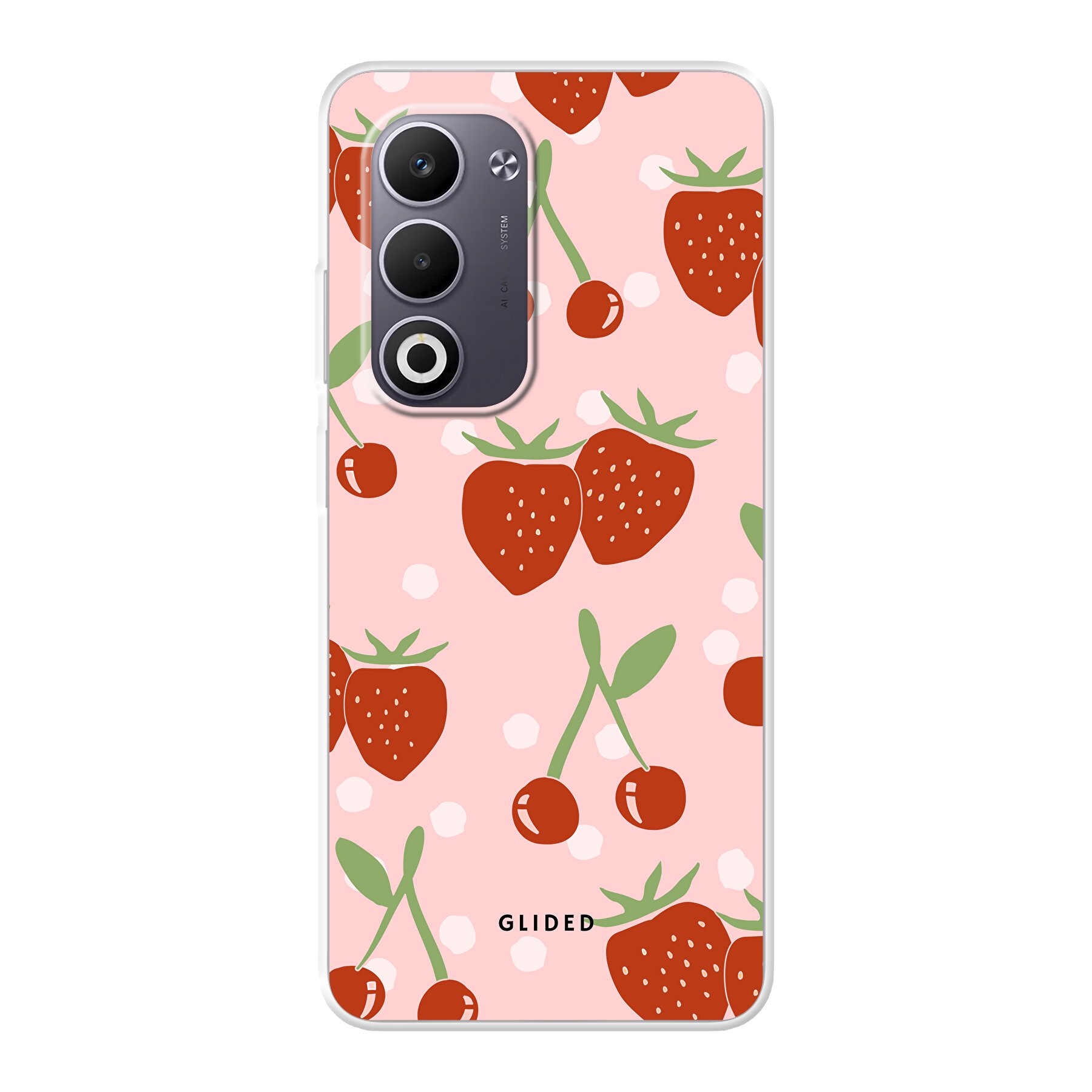 Image du produit Cherry meets Strawberry - Oppo A5 Coque de téléphone