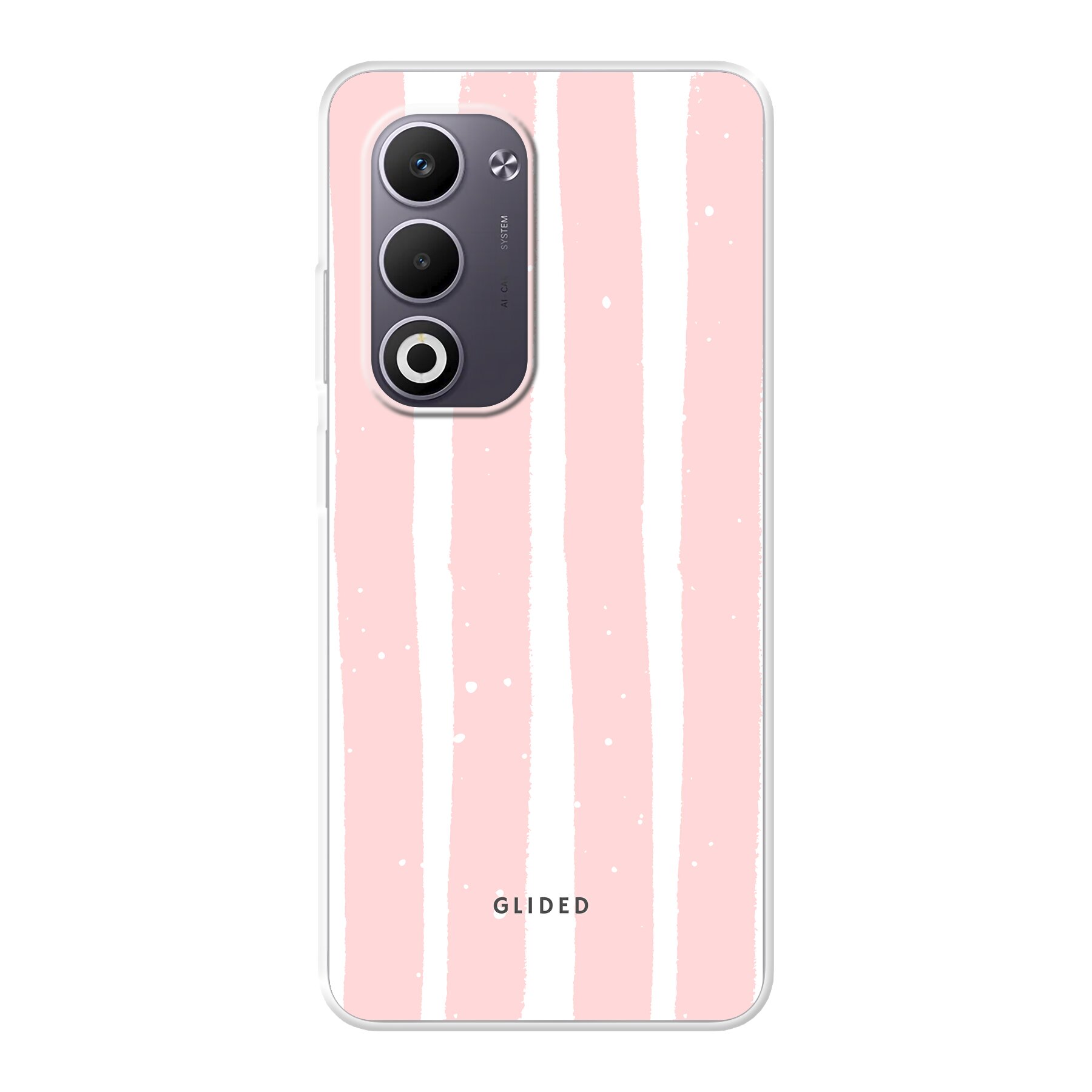 Image du produit Pink Stripes - Oppo A5 Coque de téléphone