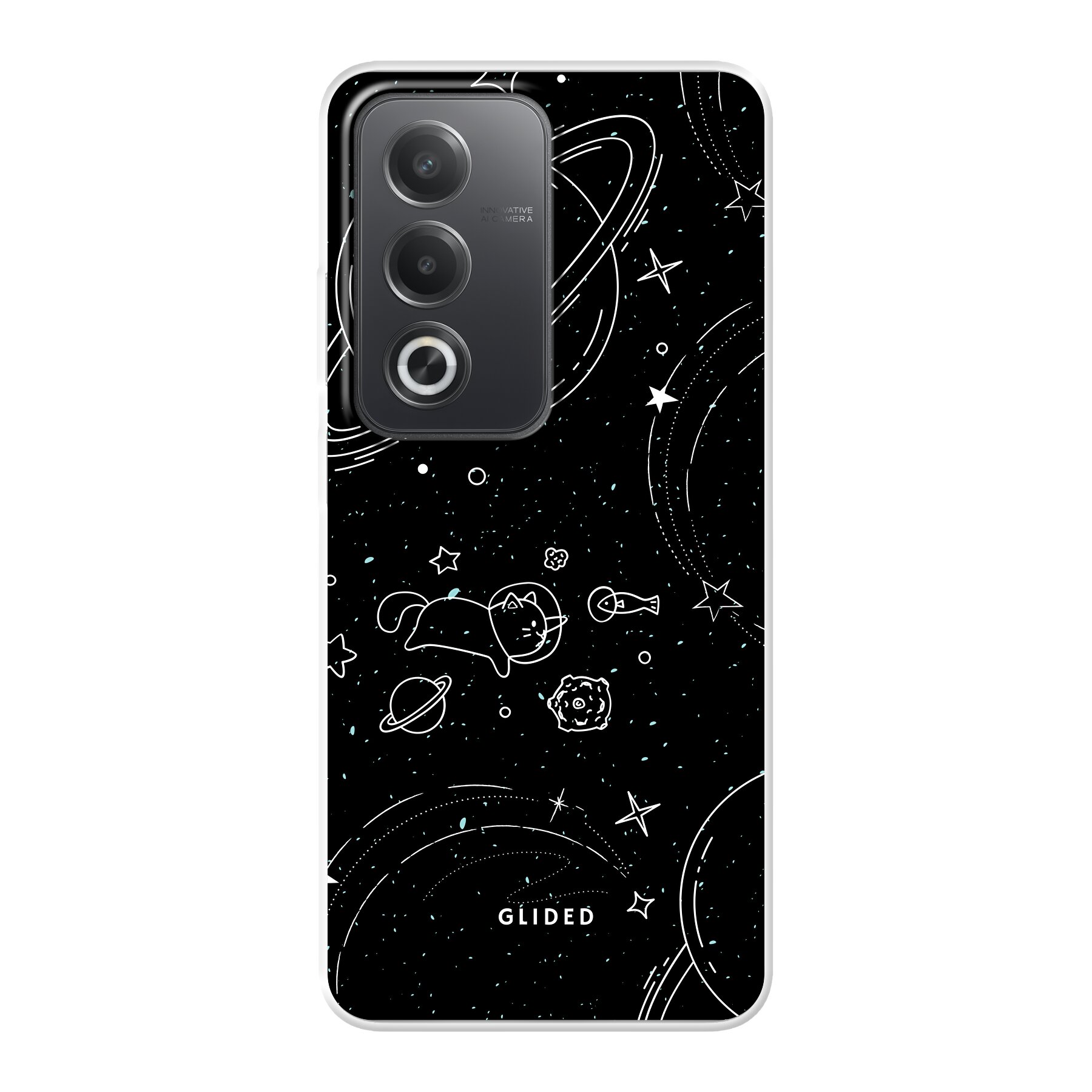 Cosmic Cat - Oppo A3 Pro Handyhülle