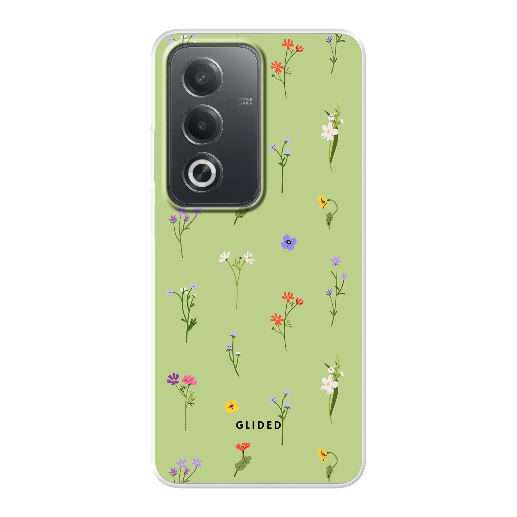 Image du produit Green Floral - Oppo A3 Pro Coque de téléphone
