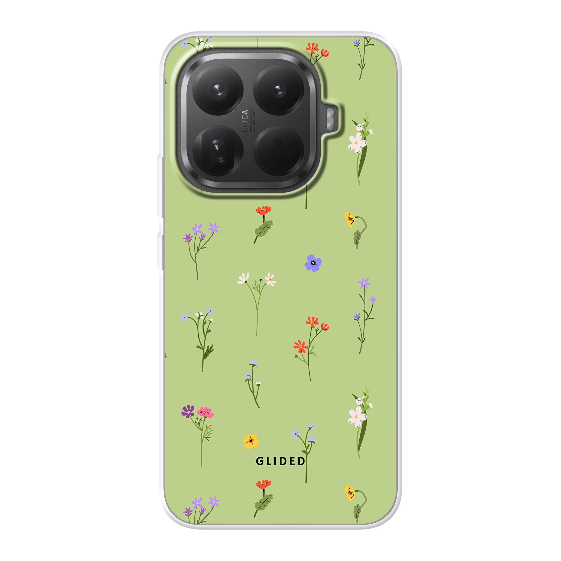 Green Floral - Xiaomi 15T Pro Handyhülle