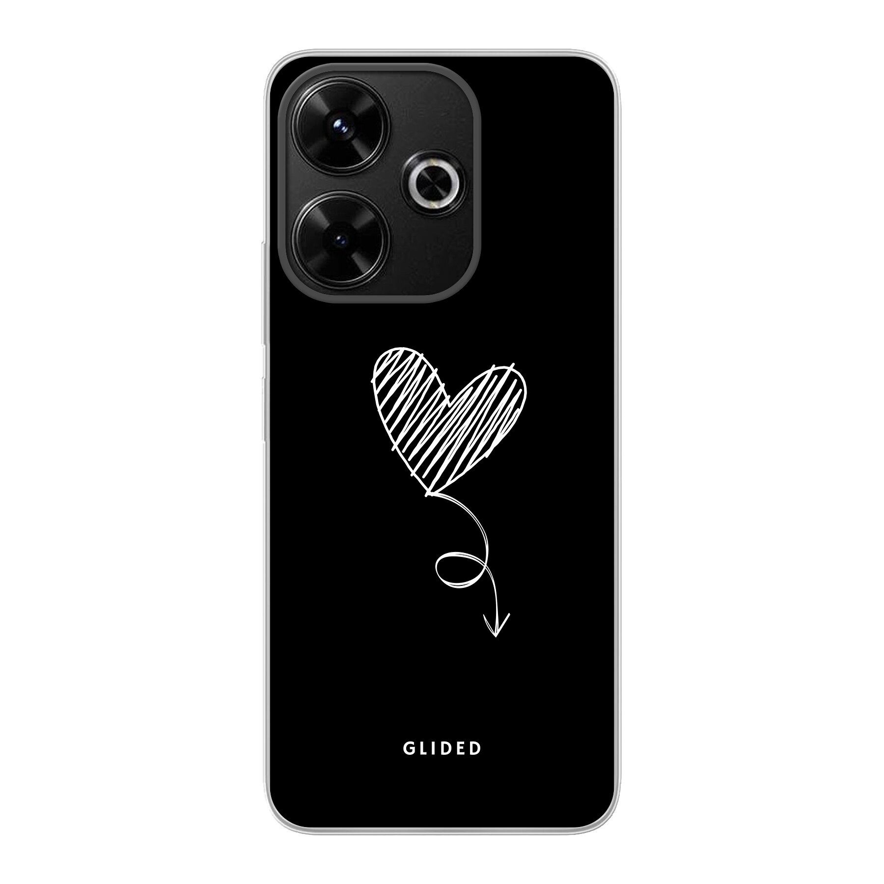 Dark Heart - Xiaomi Redmi Note 13R Handyhülle