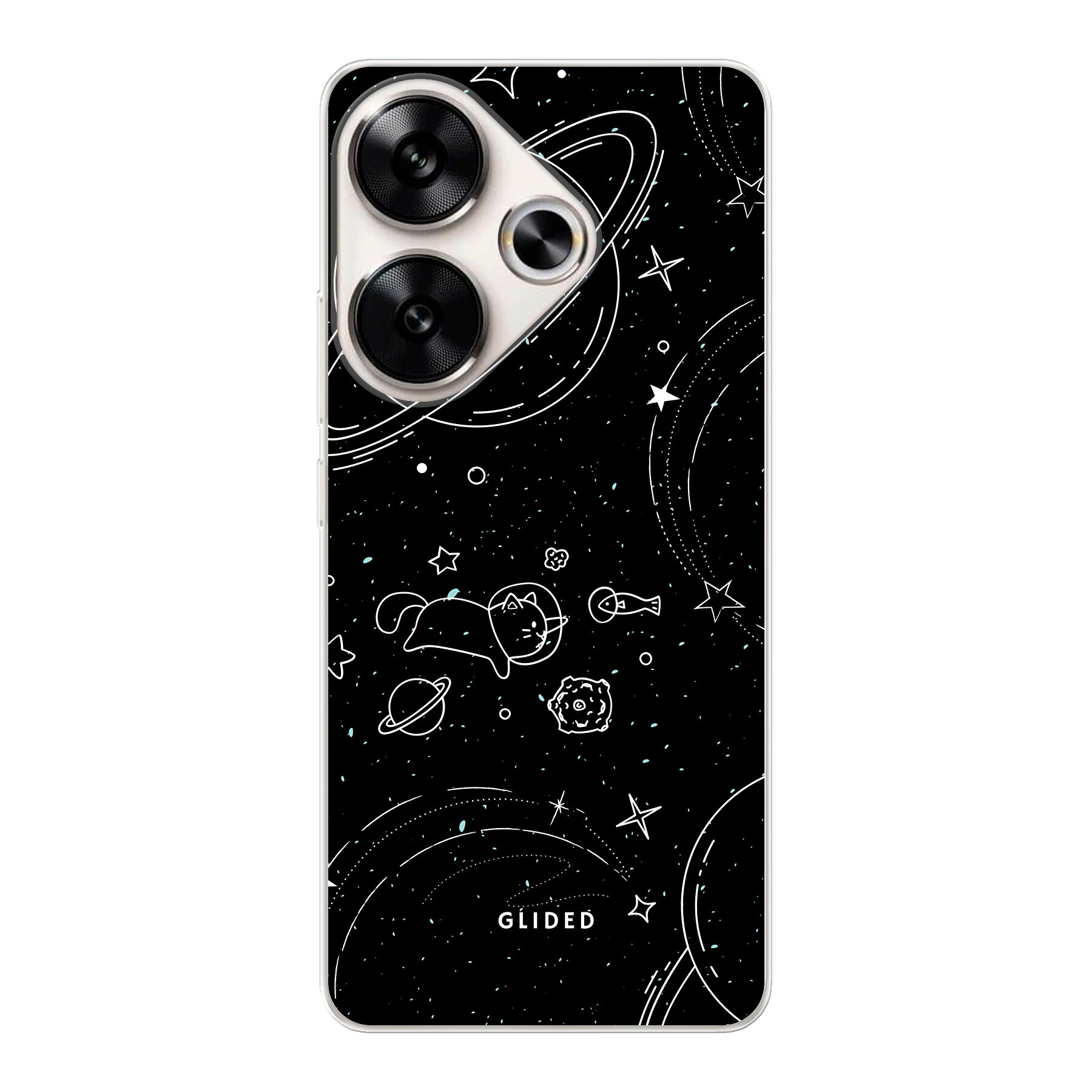 Cosmic Cat - Xiaomi Redmi Turbo 3 Handyhülle