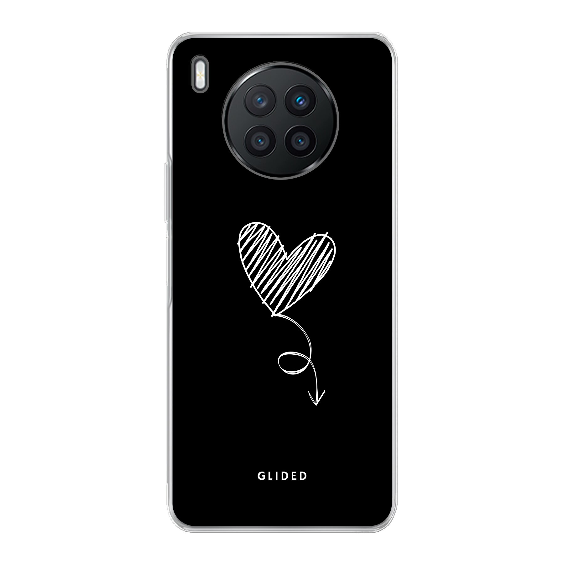 Dark Heart - Huawei Nova 8i Handyhülle