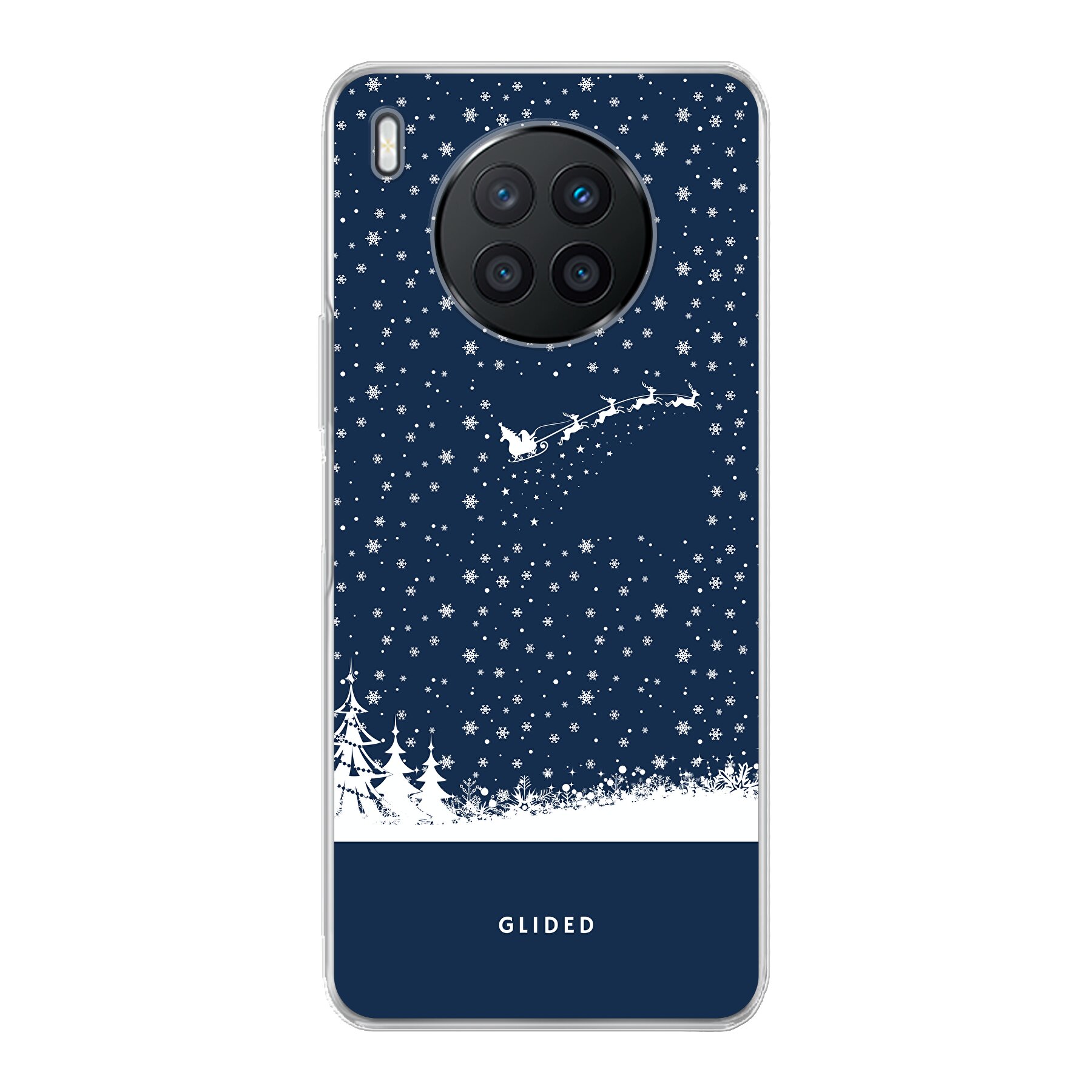 Flying Santa - Huawei Nova 8i Handyhülle