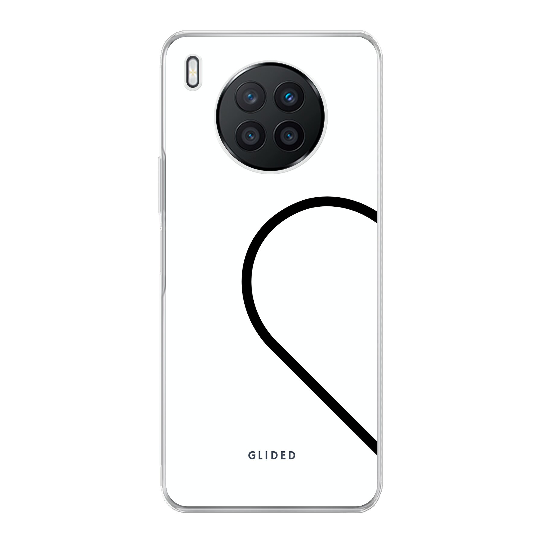 Harmony White - Huawei Nova 8i Handyhülle