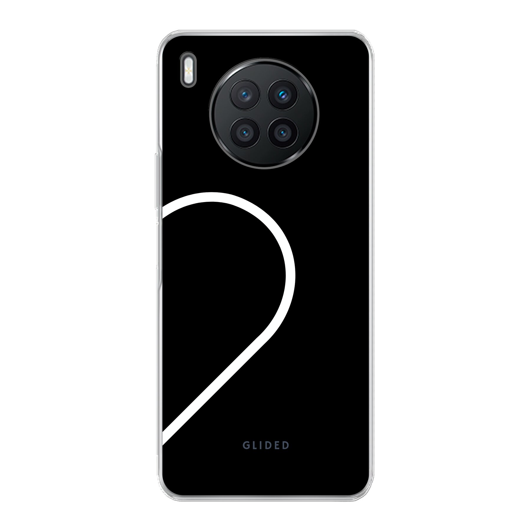 Harmony Black - Huawei Nova 8i Handyhülle