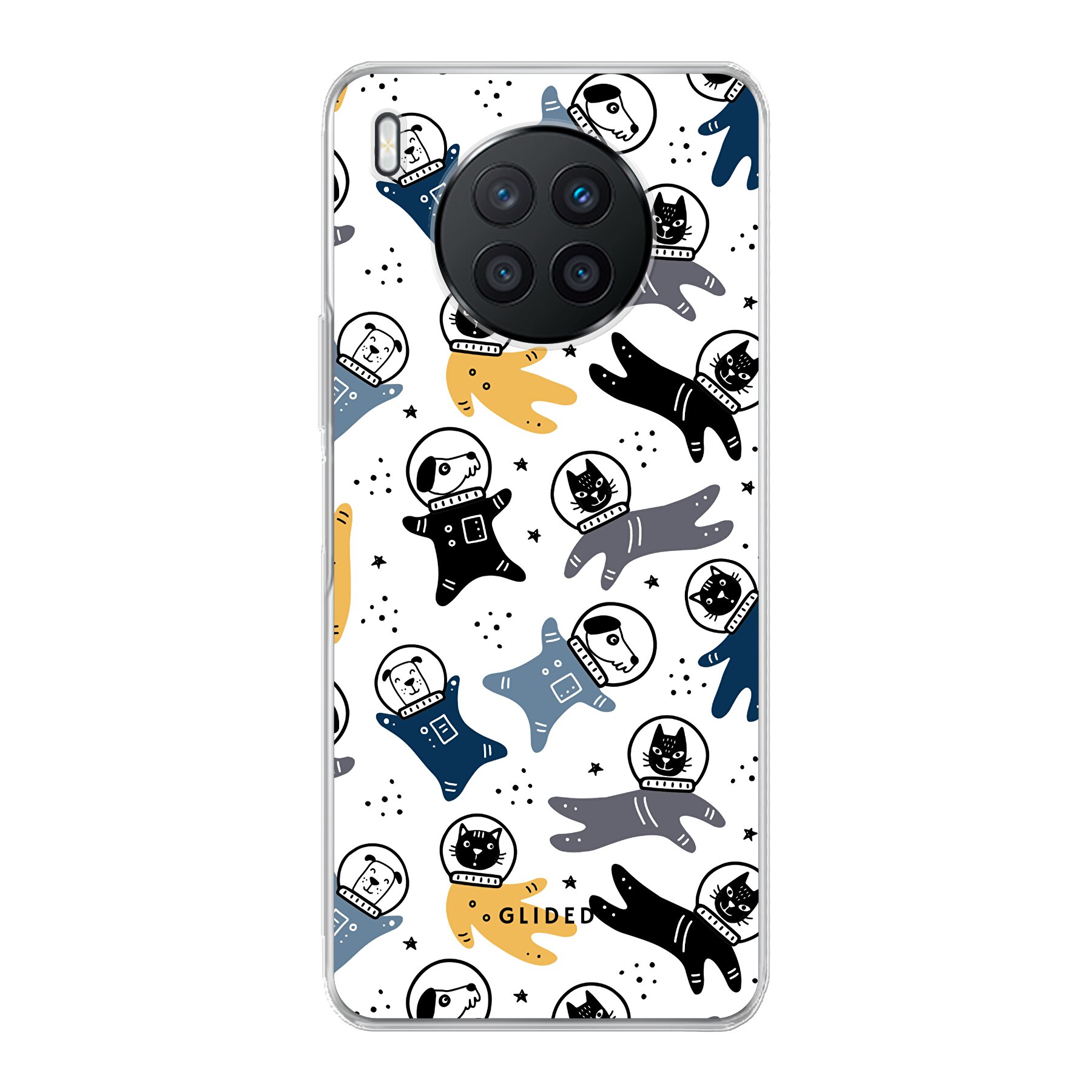 Paws Space - Huawei Nova 8i Handyhülle