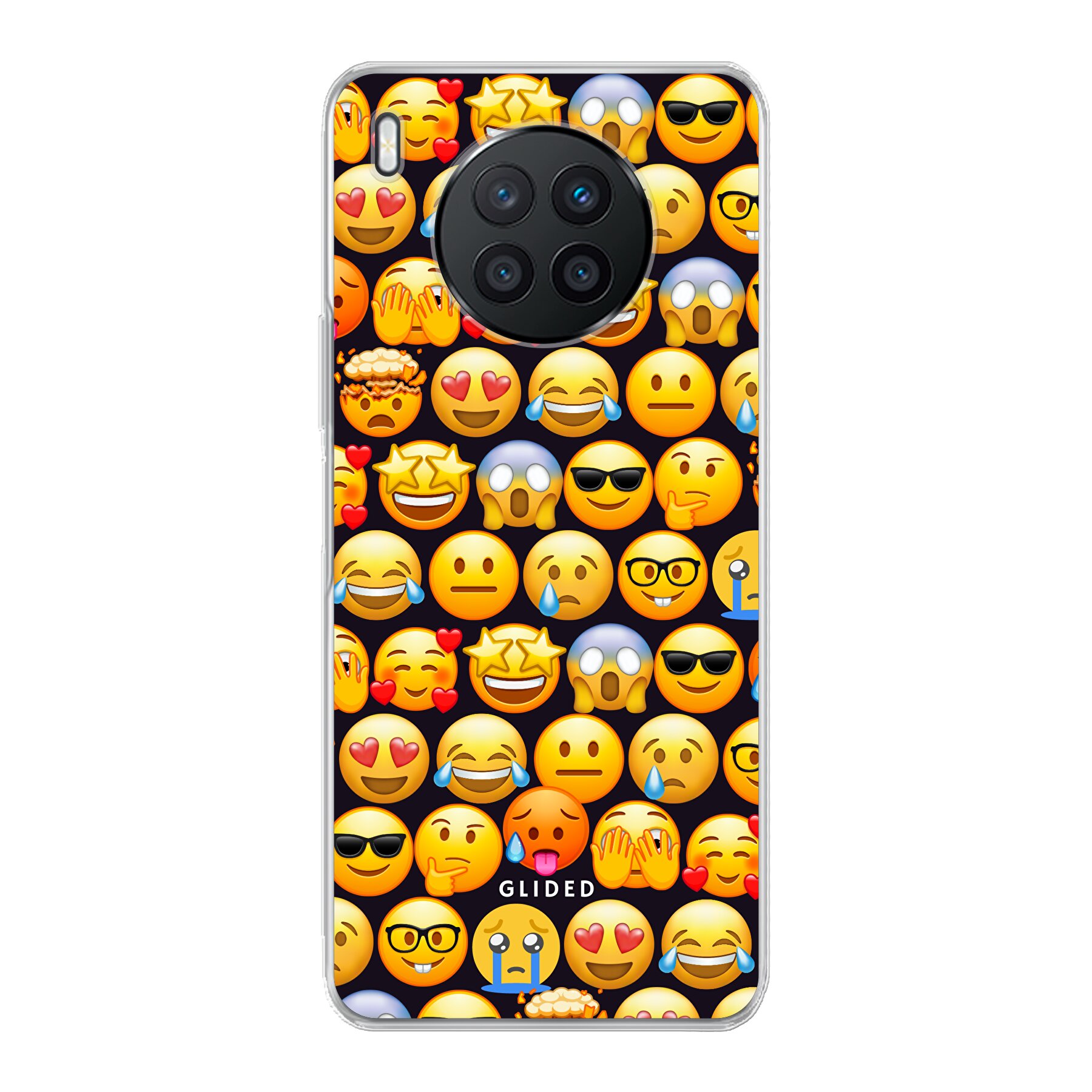 Emoji Town - Huawei Nova 8i Handyhülle